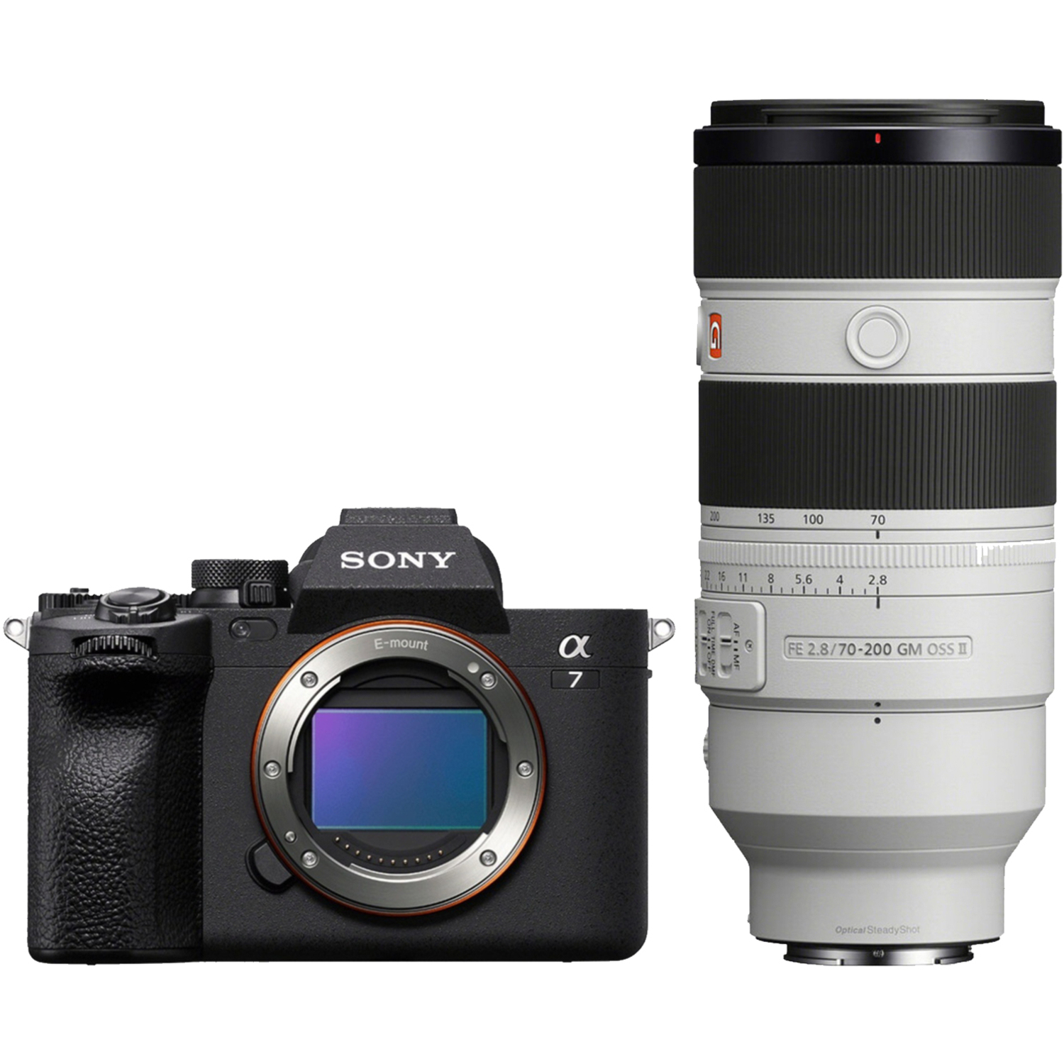 Sony Alpha 7 IV mit FE 70-200mm F2.8 G Master OSS II 