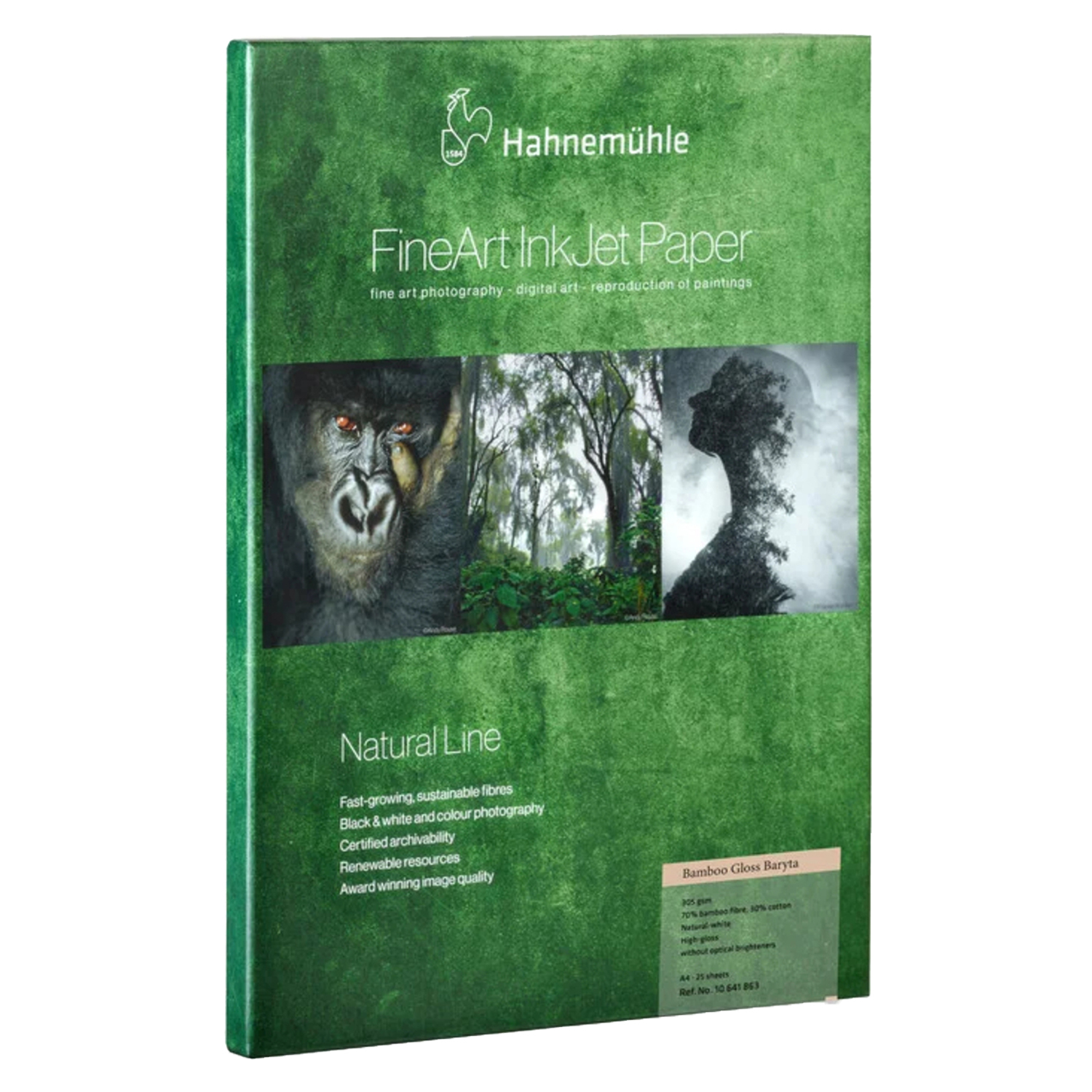 Hahnemühle Bamboo Gloss Baryta 305g/m² DIN A4 25 Blatt