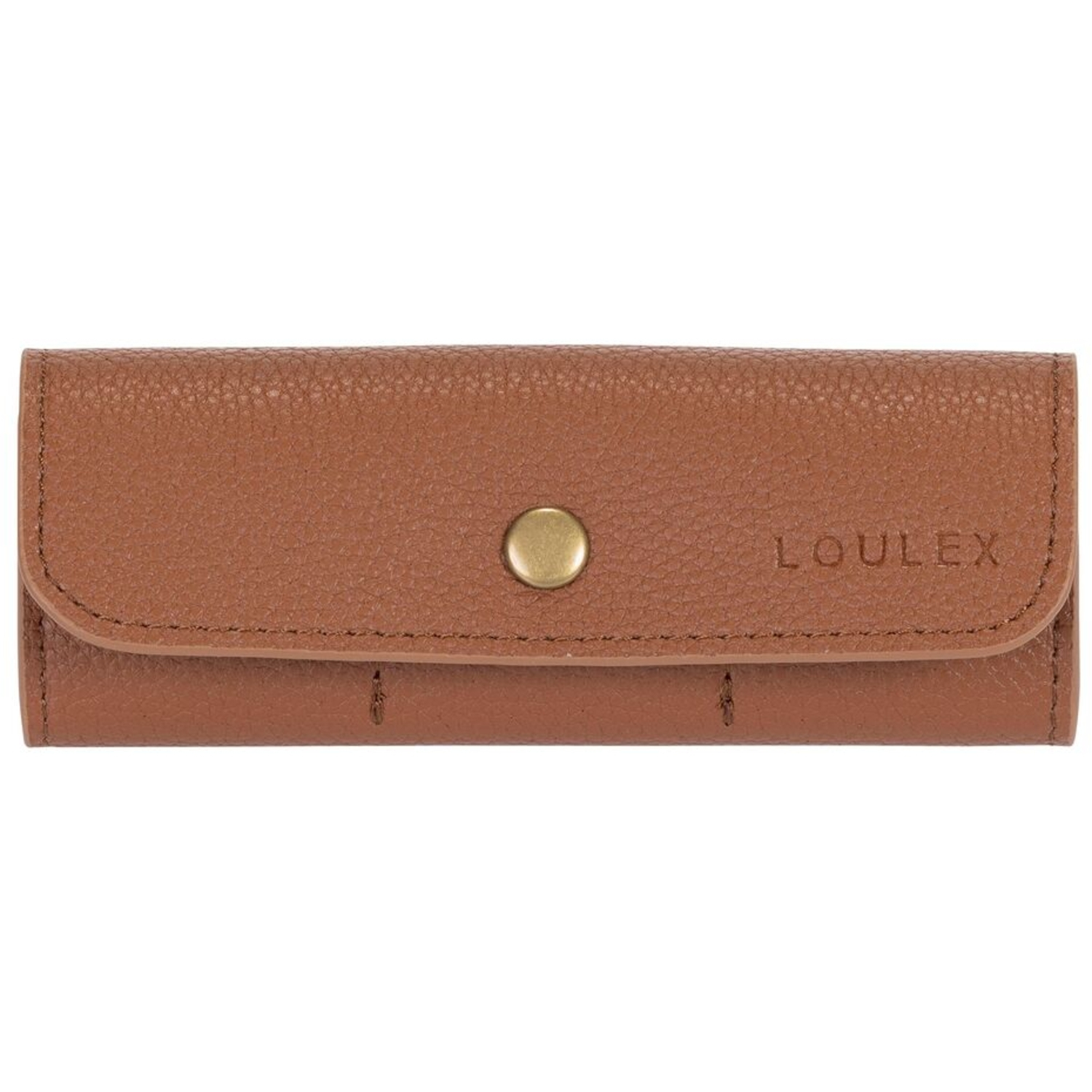 LOULEX Speicherkartenetui Mini SD-Wallet braun für SD-Karten