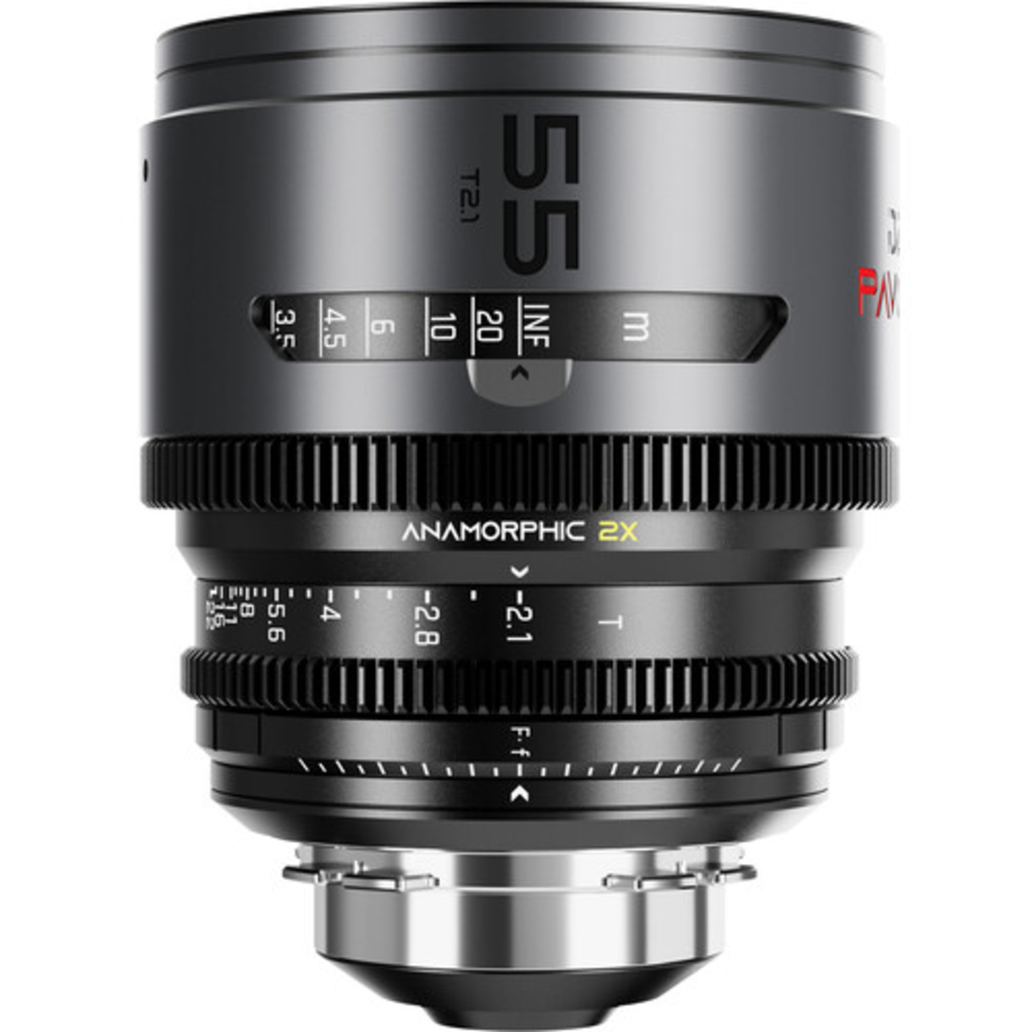 DZOFILM PAVO 2X ANAMORPHIC 3-Lens Kit 32/55/100mm T2.1 Neutral Coating Imperial für PL/EF-Mount