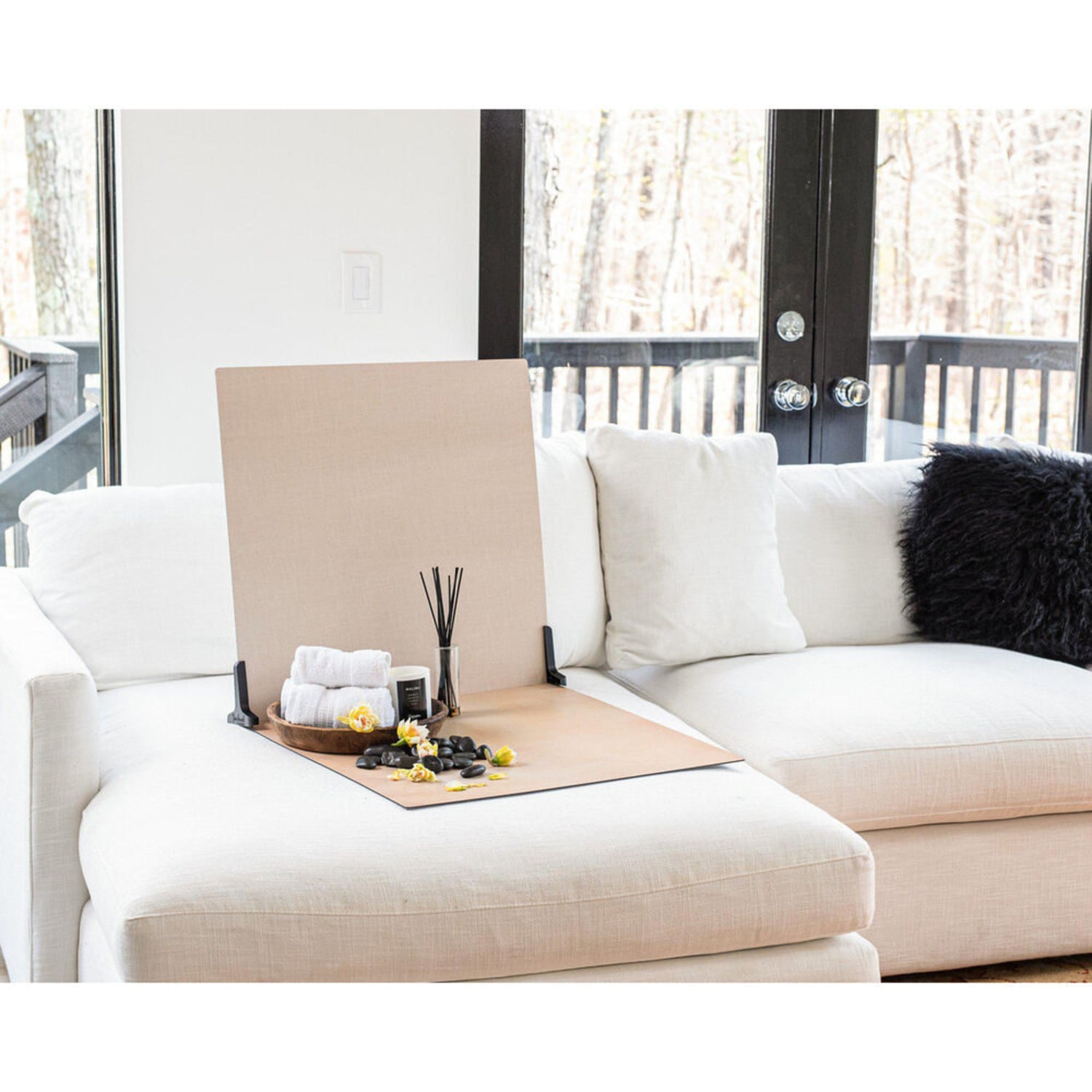 V-Flat World Duo Board Linen White/Linen Cream