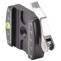 Leofoto LR-50 Hebel Schnellspanner + NP-50 Arca-Swiss Platte, 50mm