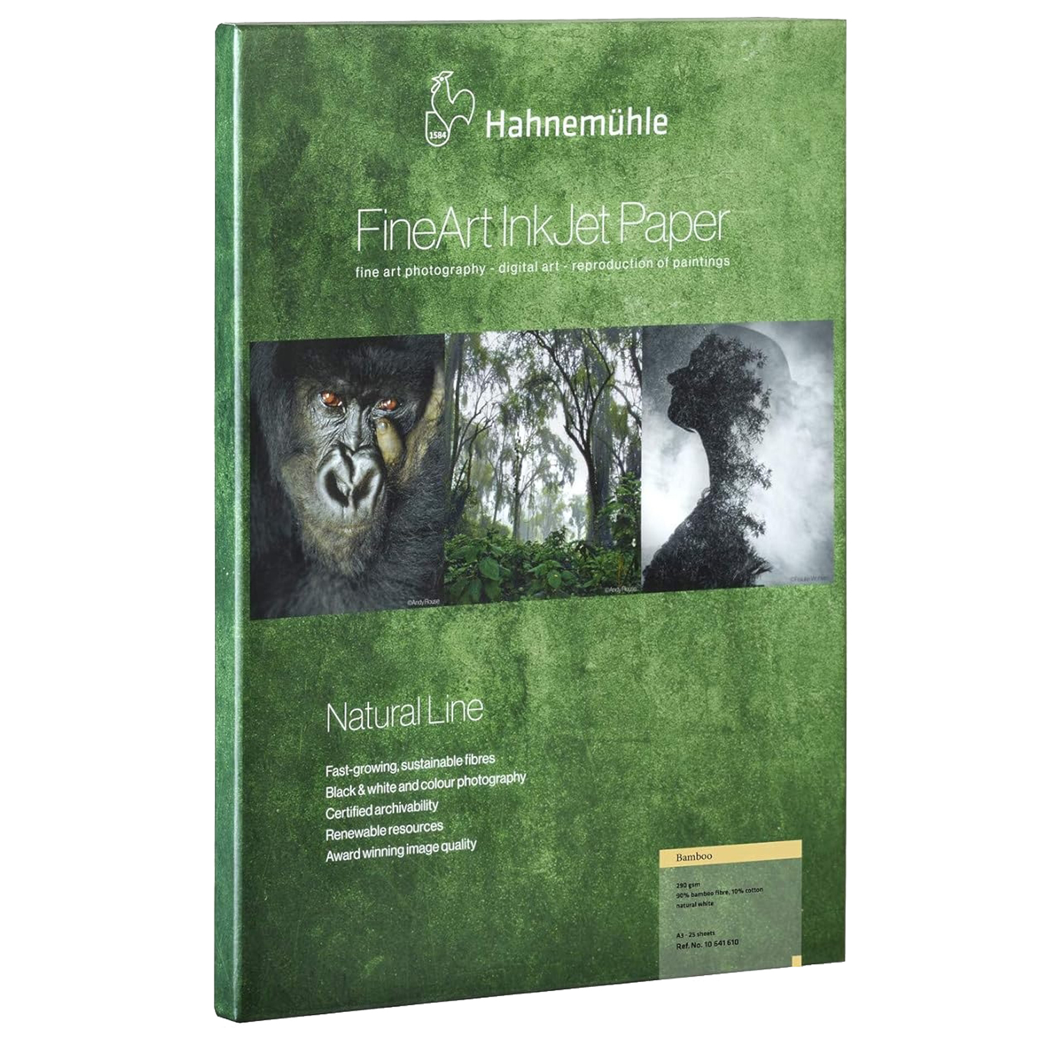 Hahnemühle Digital FineArt Bamboo, 290 g/m² DIN A3 25 Blatt