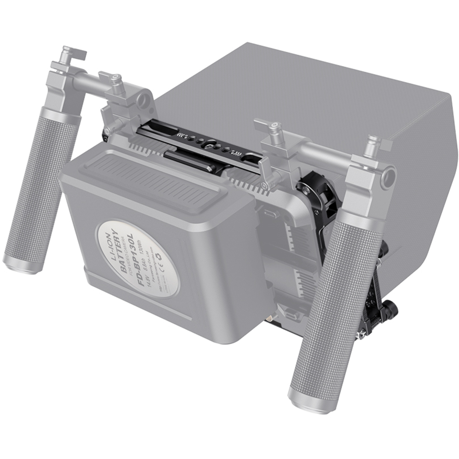 SmallRig 2409 Cage Kit und Sonnenblende für Atomos Shogun 7 neuwertiger Rückläufer