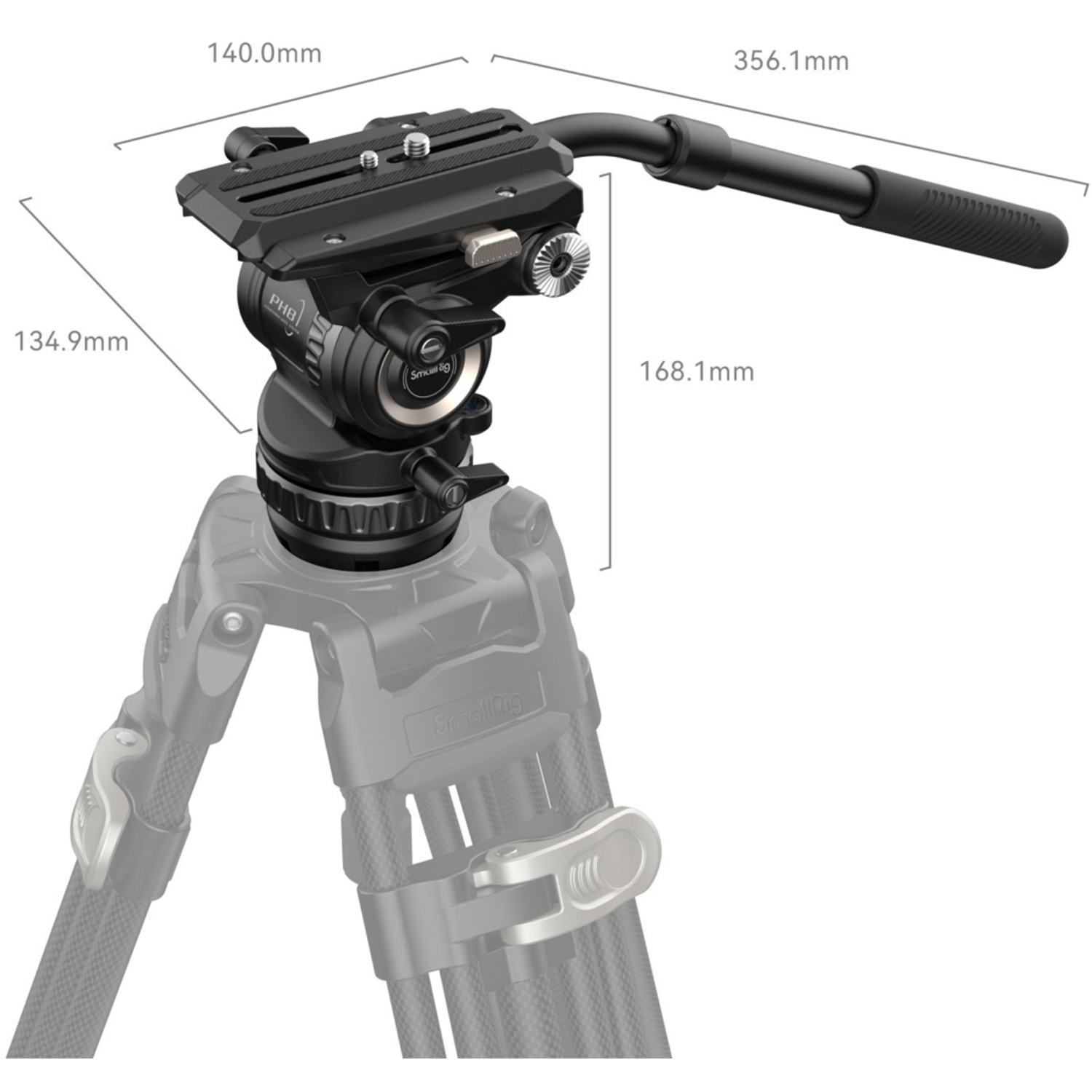 SmallRig Professioneller Fluidkopf PH8 4287