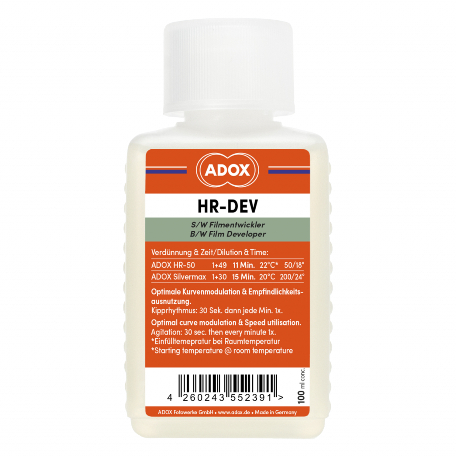 Adox HR-DEV 100 ml Konzentrat
