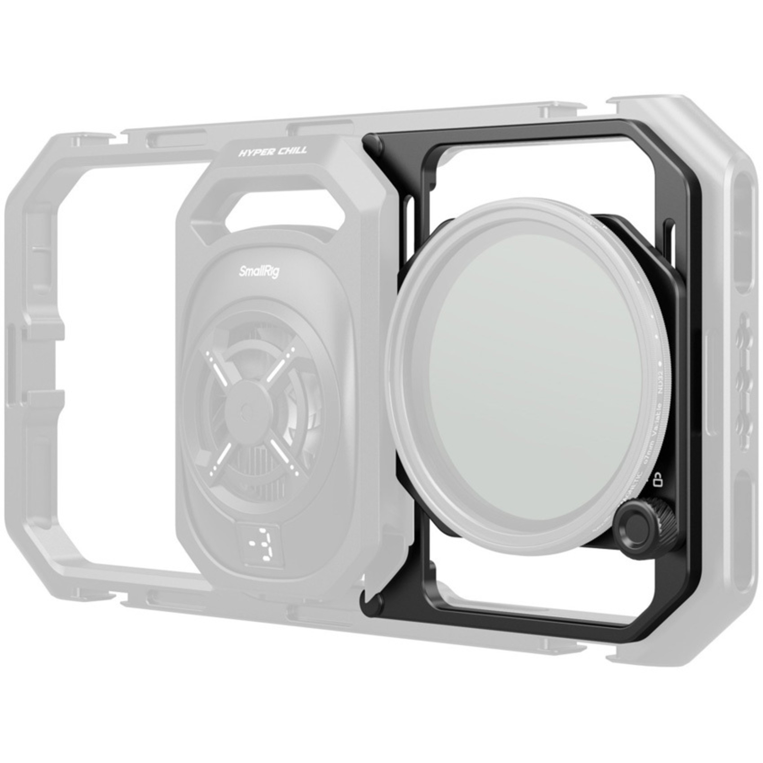 SmallRig Gewindefilteradapter 67mm mit abnehmbaren Sonnenblenden 5277 für Cage 4299B