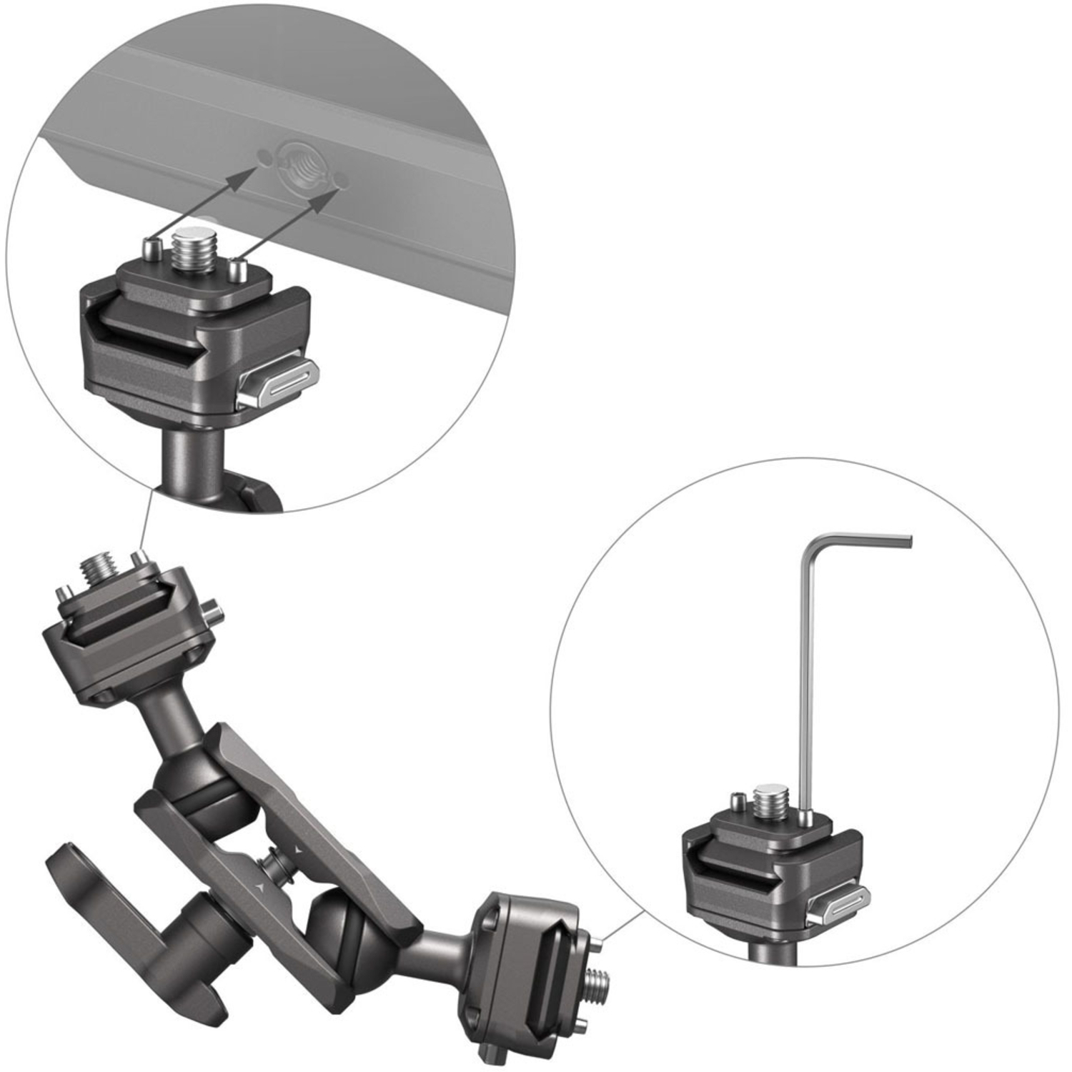 SmallRig HawkLock H21 QR Magic Arm mit Kugelkopf 4488