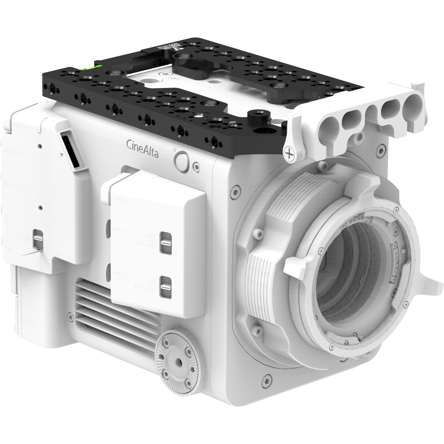 Vocas Top-Cheeseplate für Burano mit Sony FX9 Tophandle