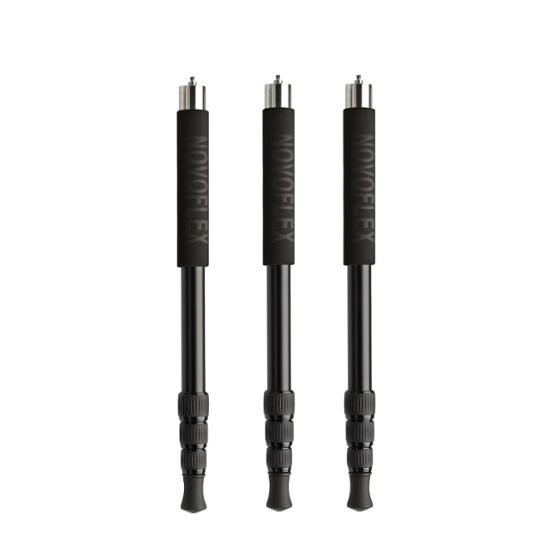 Novoflex 3x QuadroLeg Aluminium 4 Segmente 158 cm