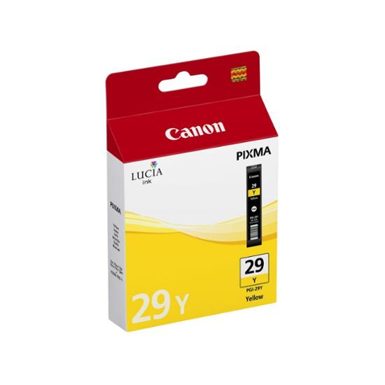 Canon Tinte PGI-29 Y Yellow f. PRO-1