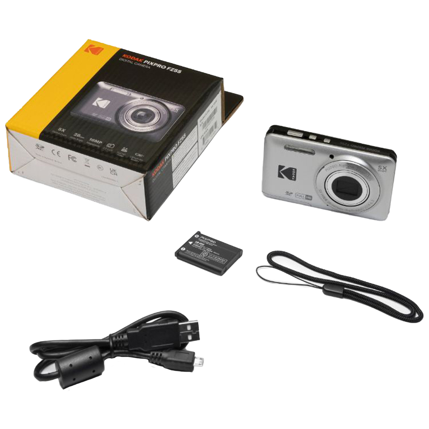 Kodak PixPro FZ55 silber