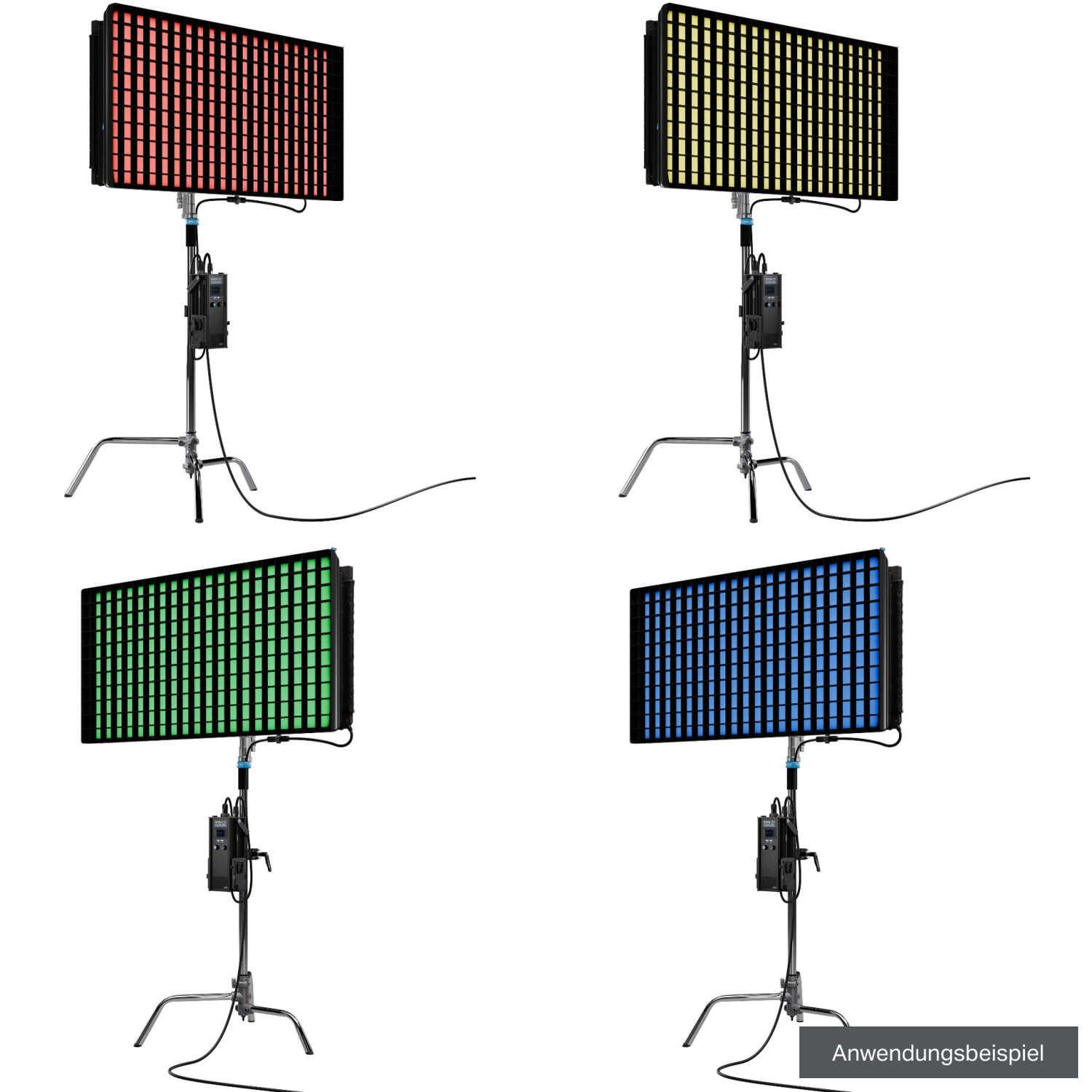 Nanlite Multifunktions-Flächenleuchte PavoSlim 360C Full-Color