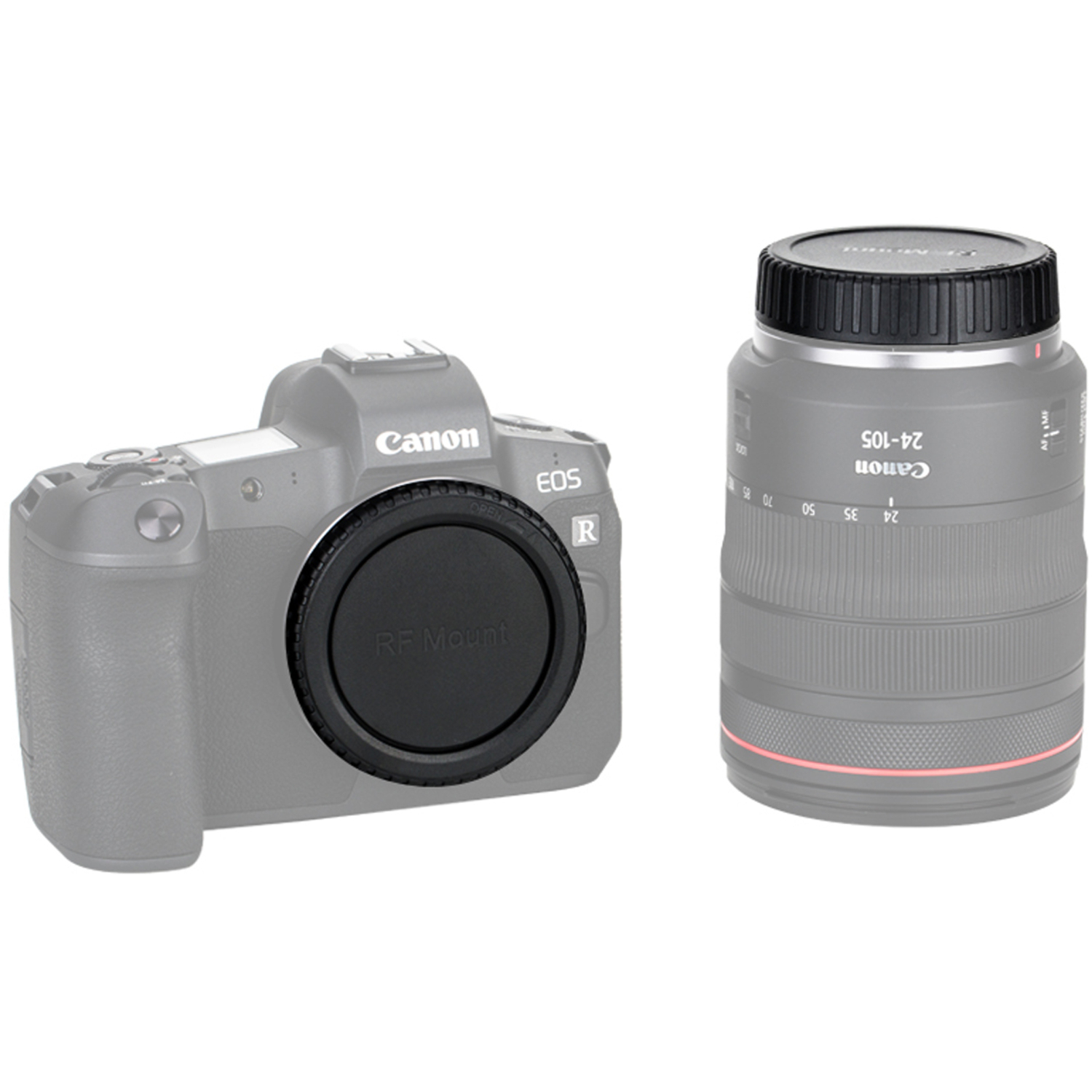 B.I.G. Gehäuse-/Objektivrückdeckel Set Canon RF
