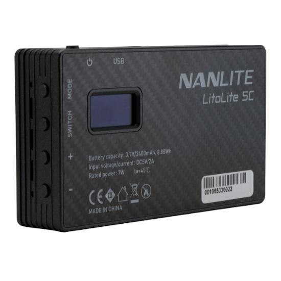 Nanlite Farbeffektleuchte LitoLite 5C RGBWW