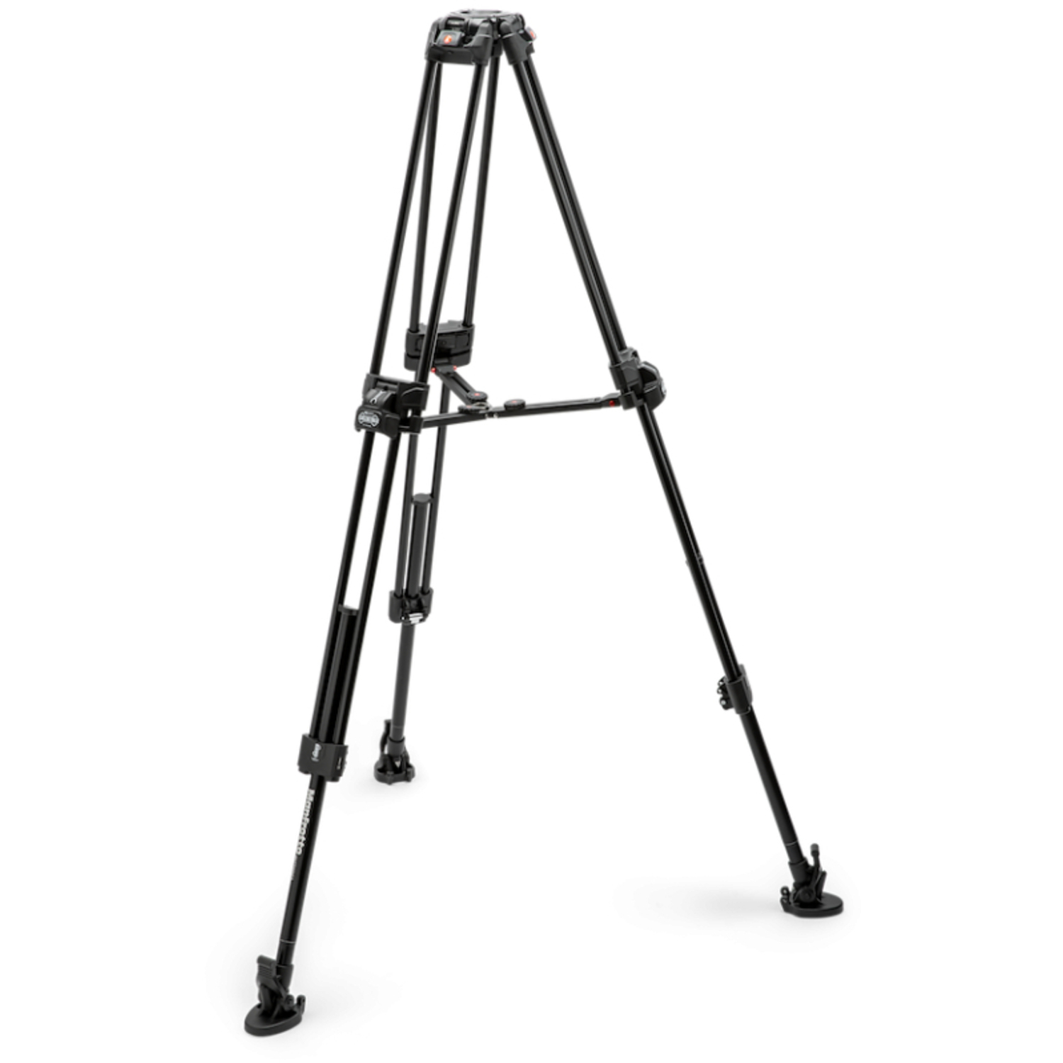 Manfrotto 645 Alu Fast Doppelrohr-Stativ mit 526 Pro Video Kopf