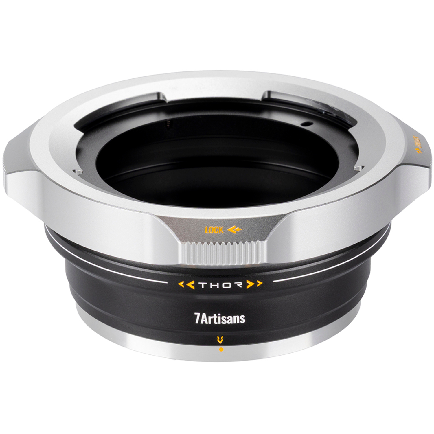 7Artisans PL 4in1 Objektivadapter an Sony E-, L-, Canon RF- und Nikon Z-Mount silber