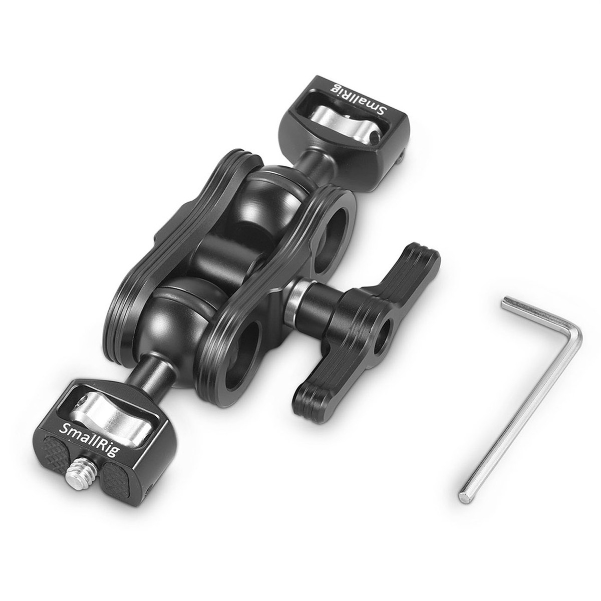 SmallRig 2070 Gelenkarm mit Doppel-Ballheads mit 1/4"-Schrauben