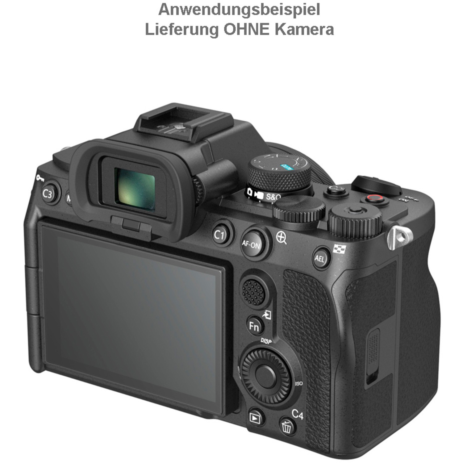 SmallRig 3750B Displayschutzfolie für Sony Alpha 6700 / ZV-E1 / Alpha 7 IV