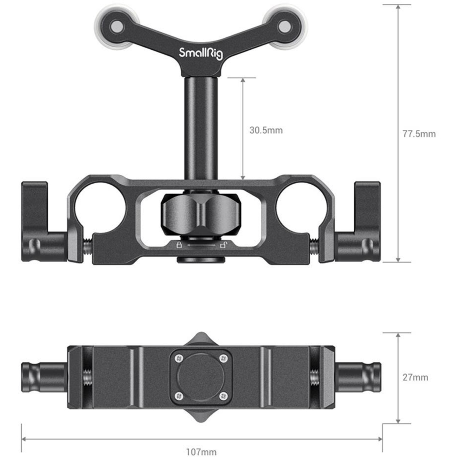 SmallRig Universal LWS Objektivhalterung 15mm 2727