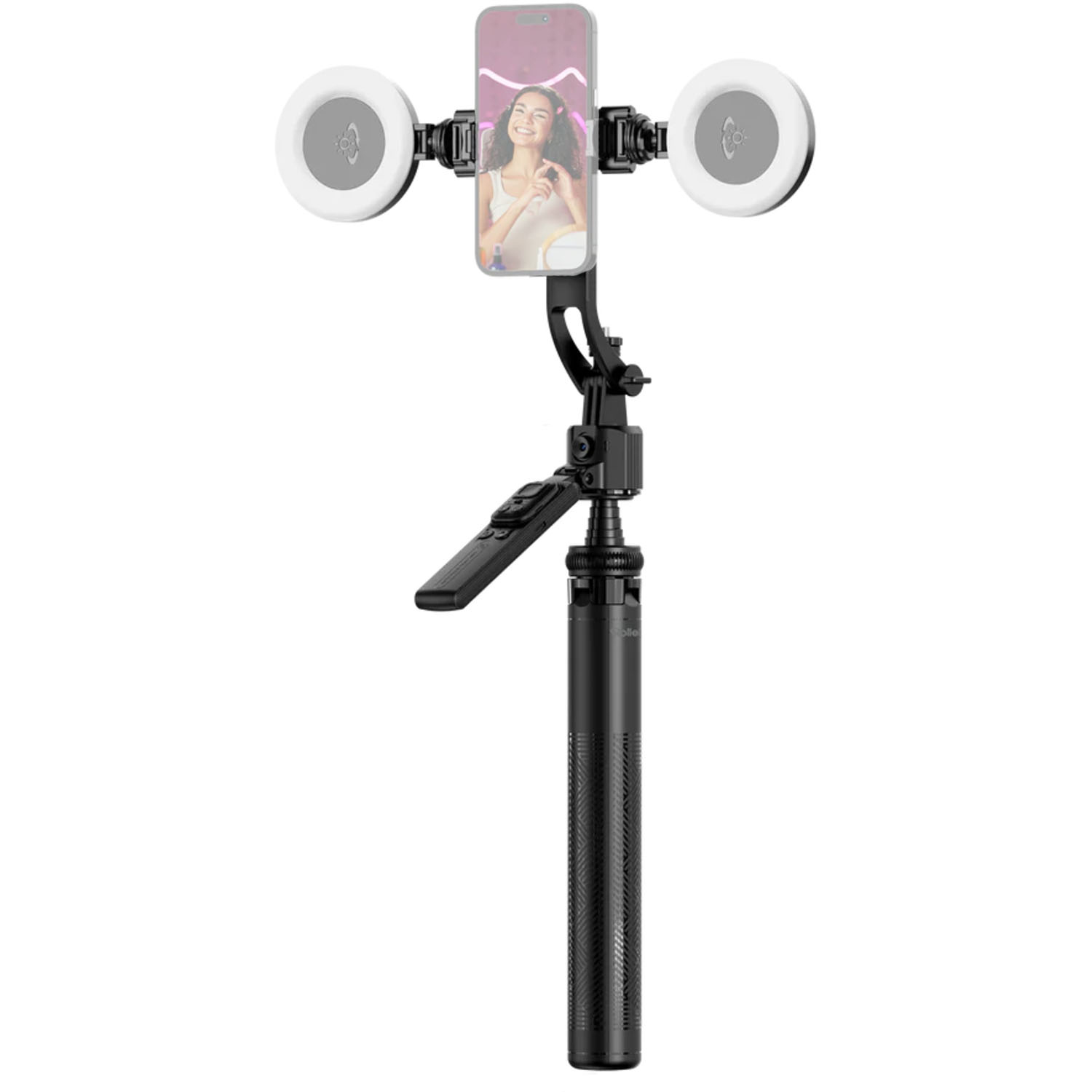 Rollei Quadpod Easy Creator mit AI Tracking und LED-Kit