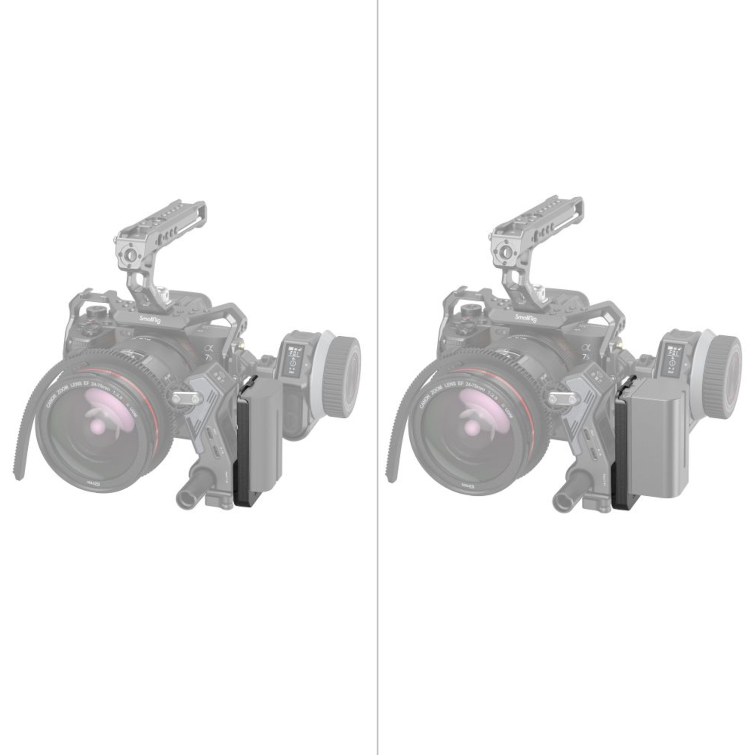 SmallRig Akkuplatte 3777 für Sony NP-F Akkus