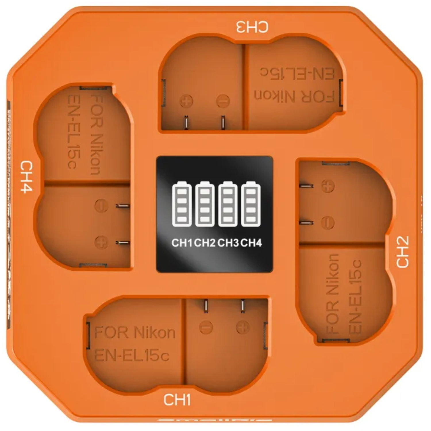 SmallRig Vierkanal-Ladegerät 5747 für EN-EL15c 