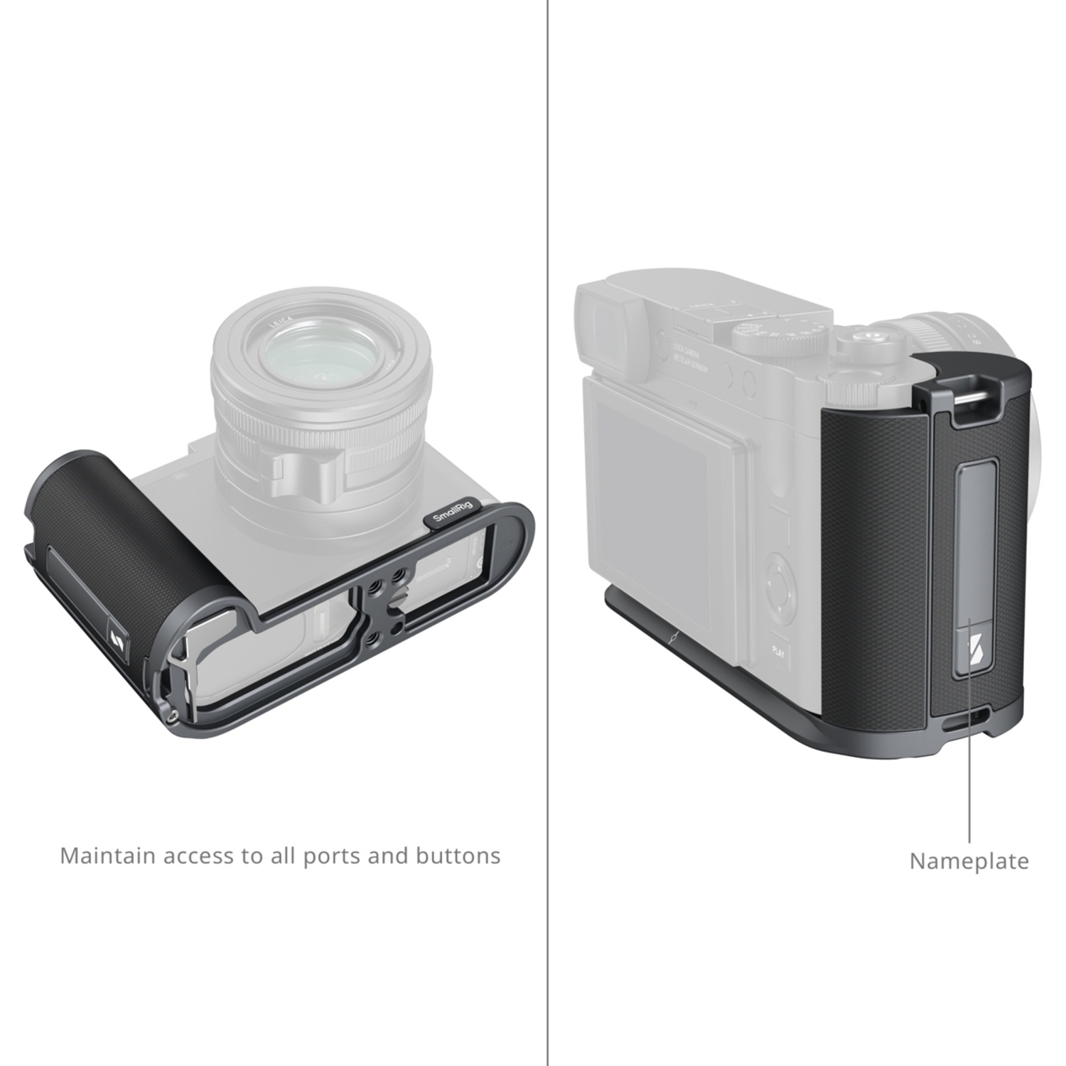 SmallRig L-Shape Mount Plate 4568 mit Handle für Leica Q3