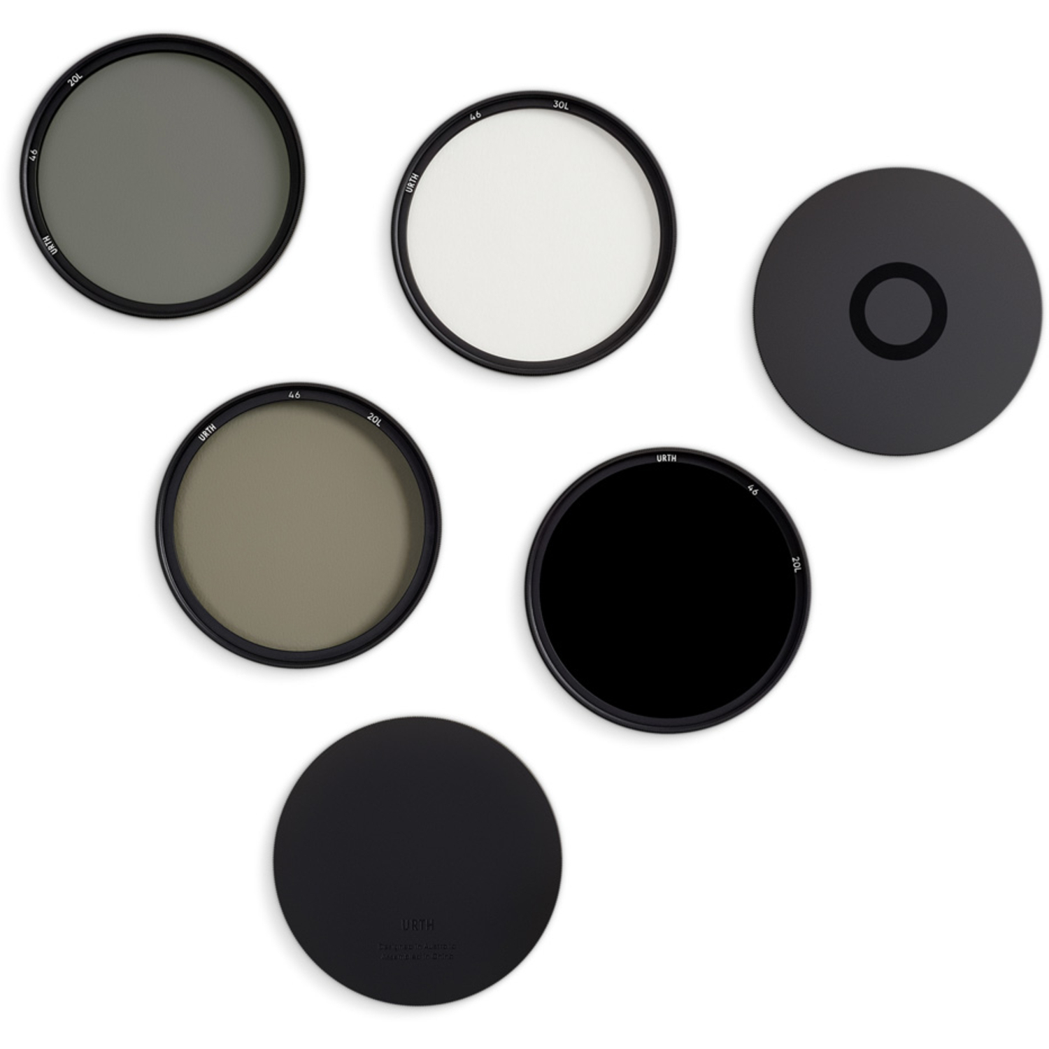 Urth 46mm UV, CPL , ND8 , ND1000 Objektivfilter Kit (Plus+)