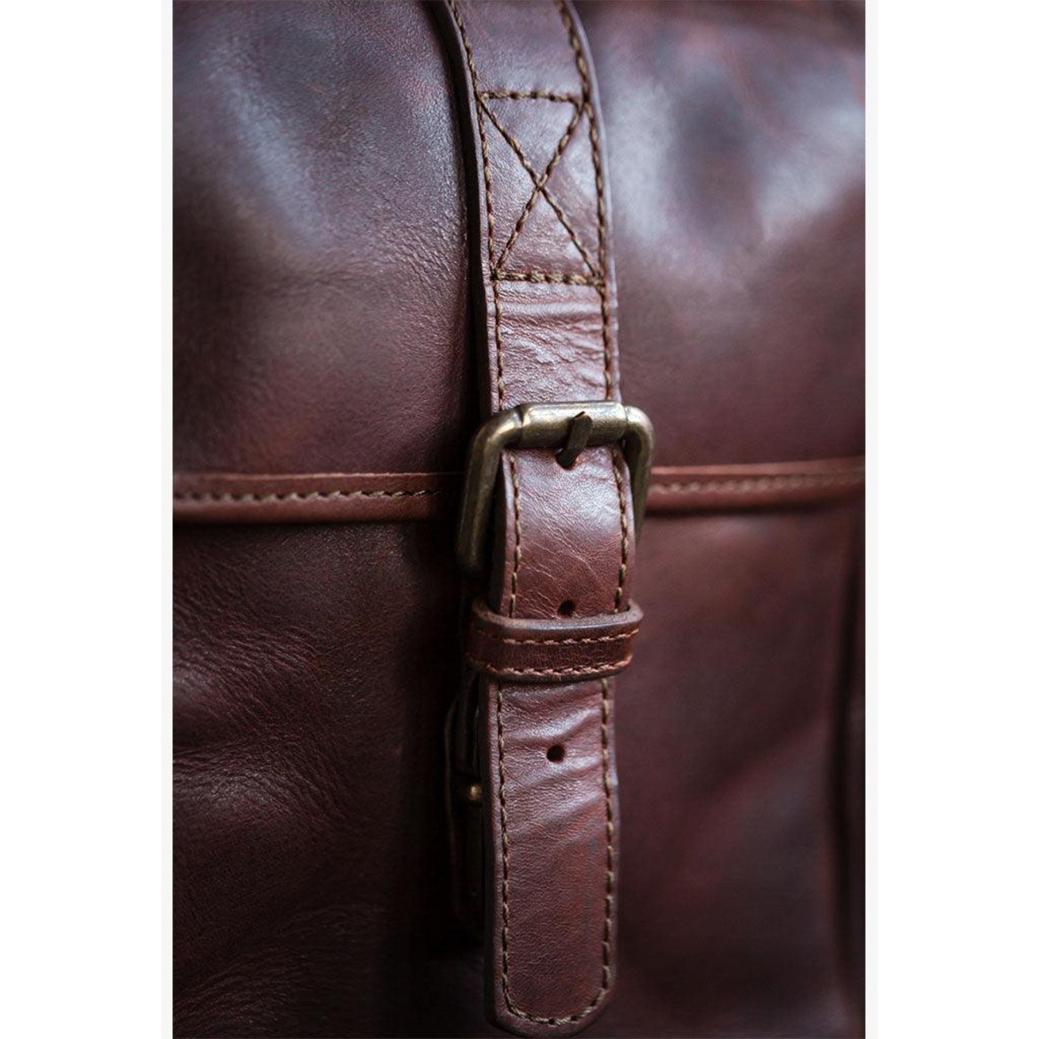 Bronkey Berlin Camera Bag Full Leder Cognac