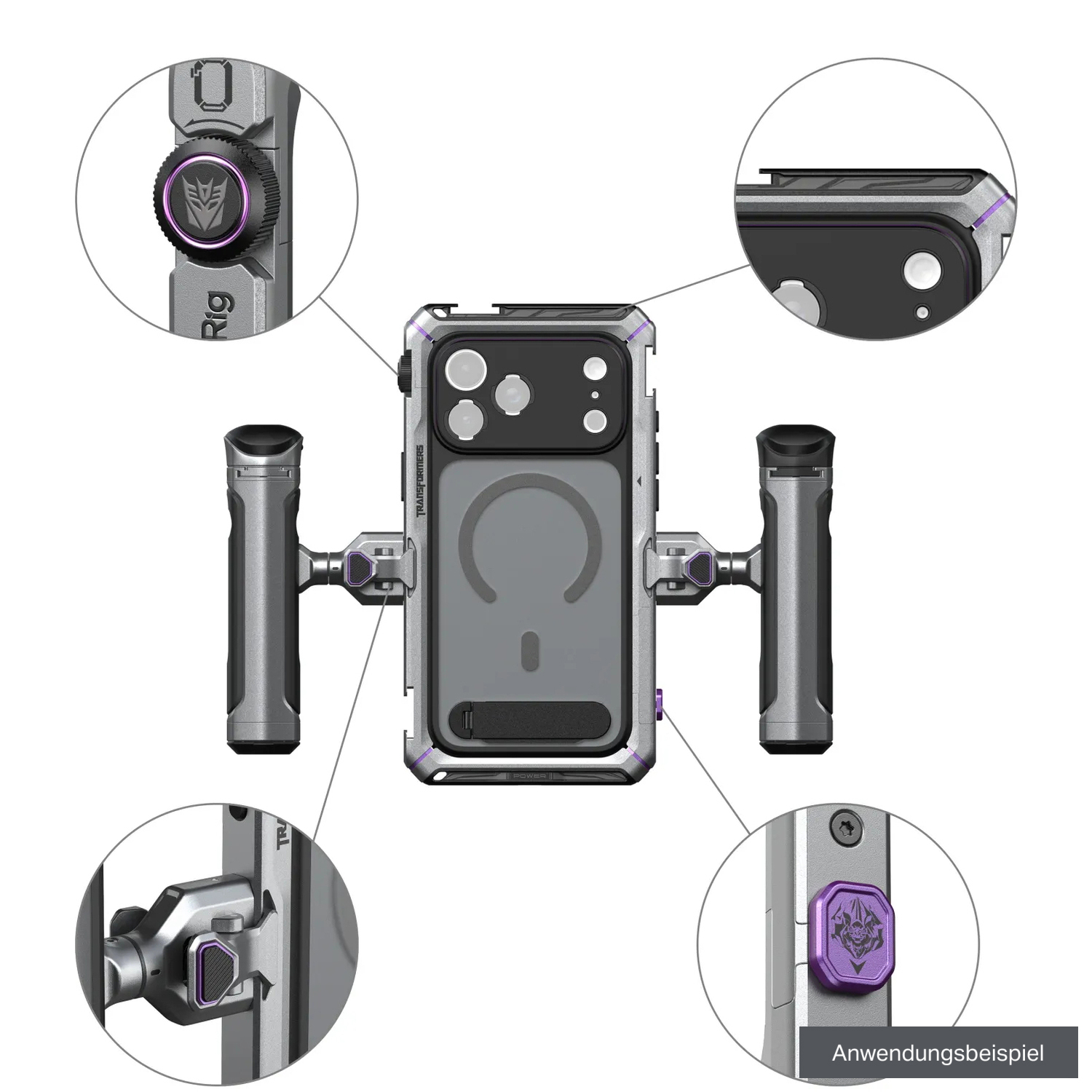 Smallrig x Transformers Megatron Cage Kit 5584 für iPhone 17 Pro Max