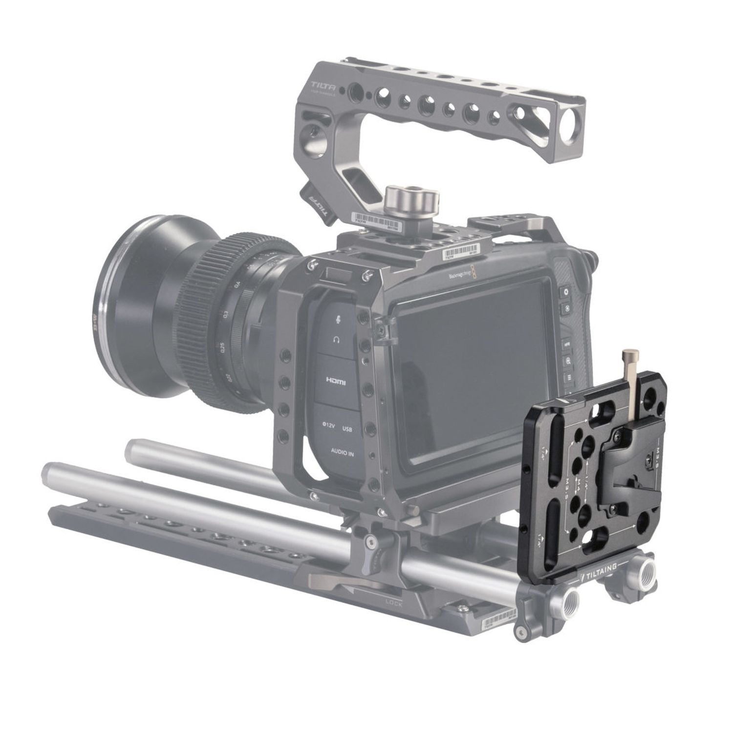 Tilta TA-MBP-V Drehbare Mini V-Mount Batterieplatte