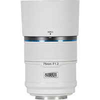 Sirui Sniper 75mm F1.2 APSC für Sony E-Mount weiß