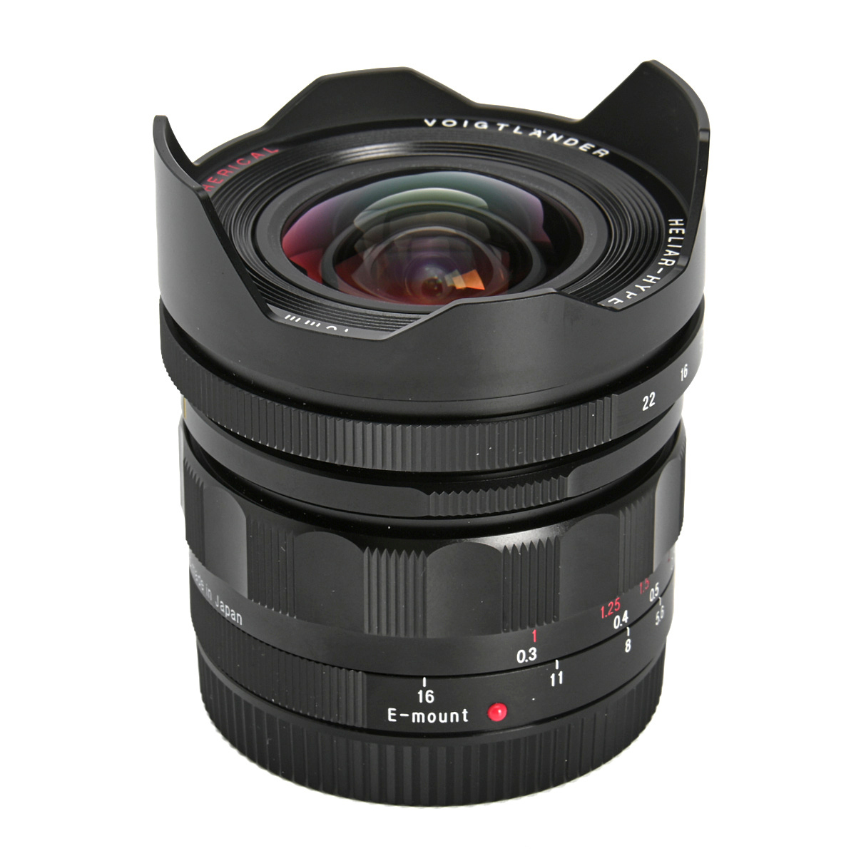 Voigtländer 10mm F5.6 Hyper Wide Heliar Asph. für Sony E-Mount gebraucht