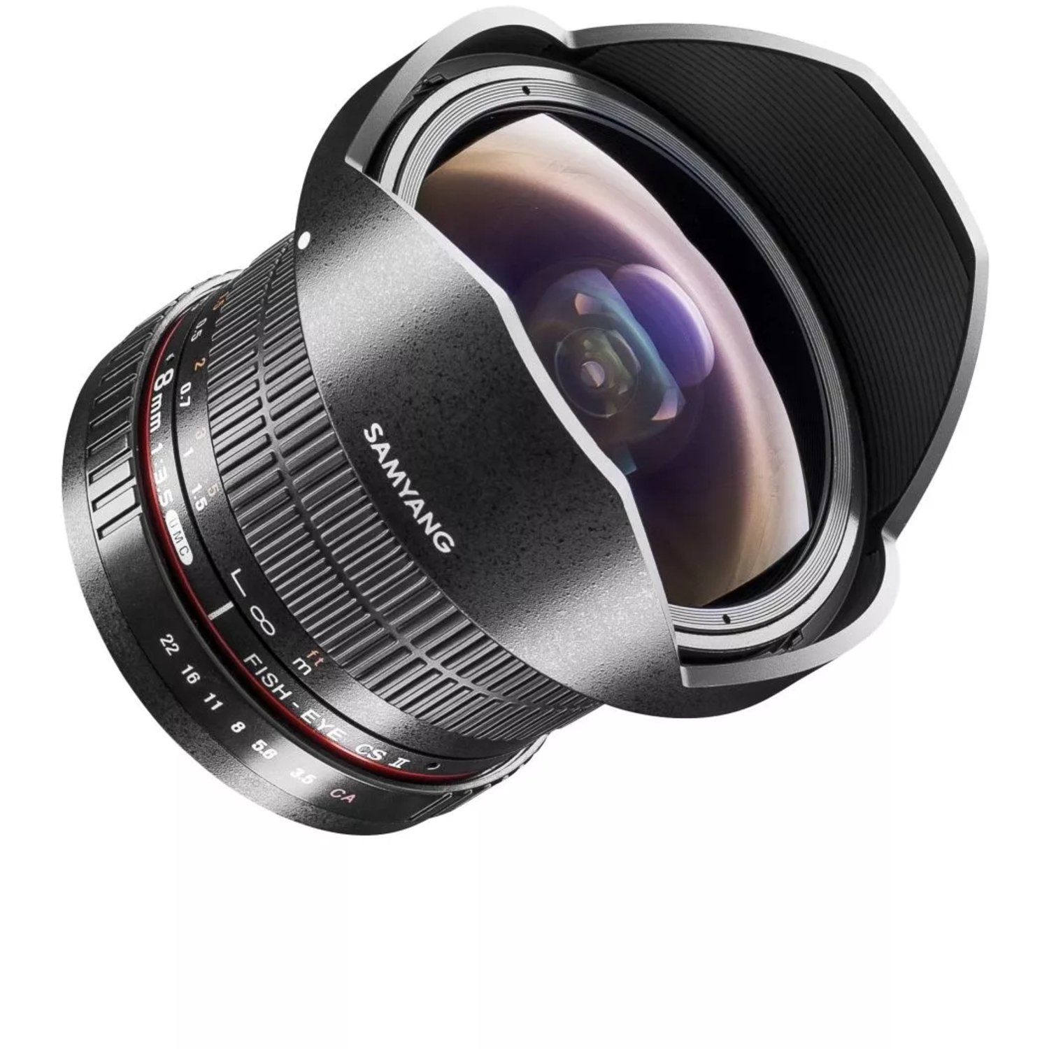 Samyang 8mm F3.5 UMC Fisheye CSII Canon EF-S-Mount