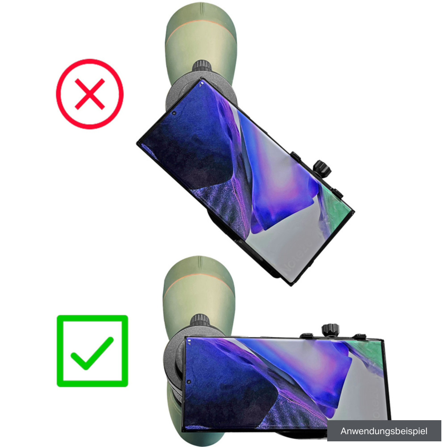 Kowa TSN-Twist Up Arretierungsringe