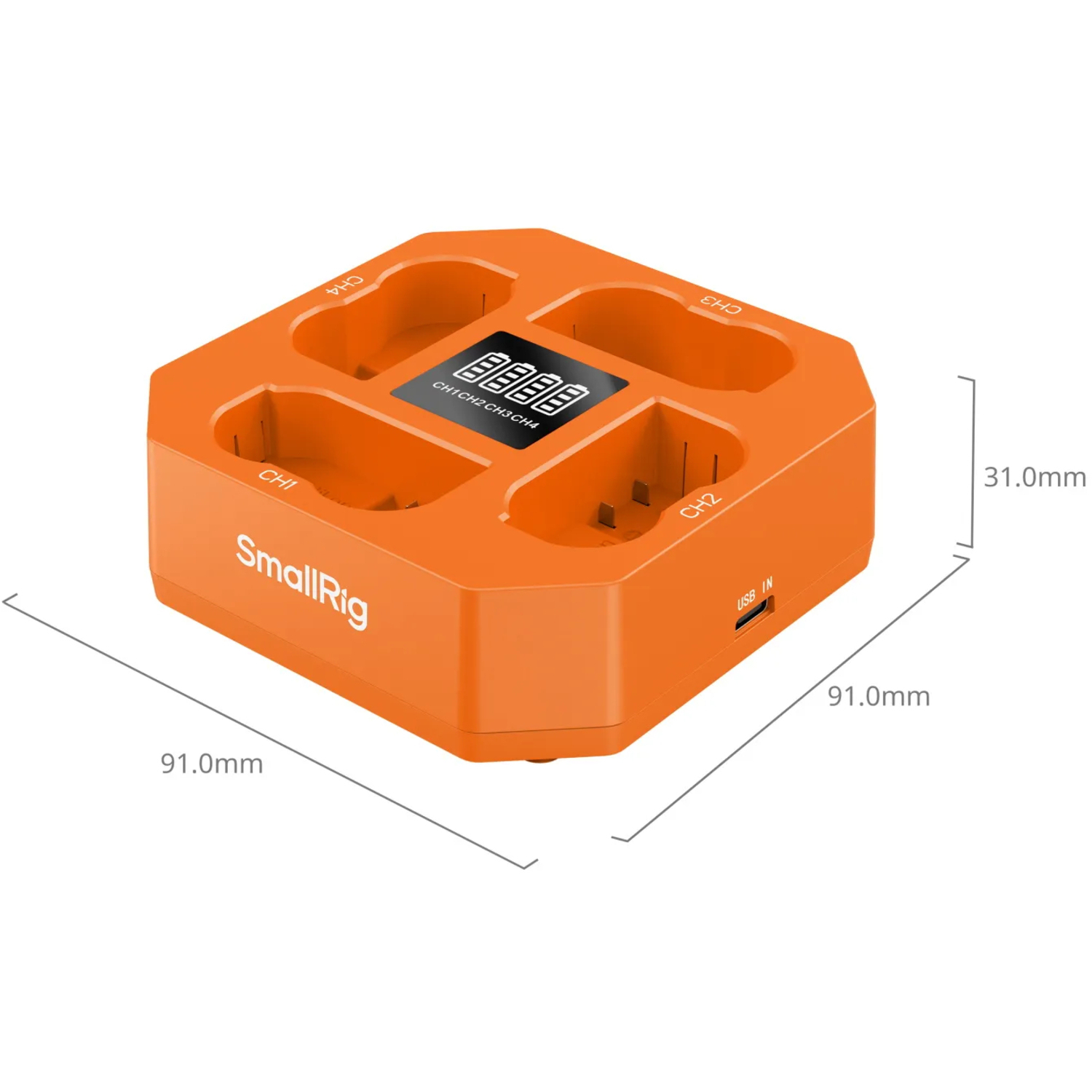 SmallRig Vierkanal-Ladegerät 5747 für EN-EL15c 