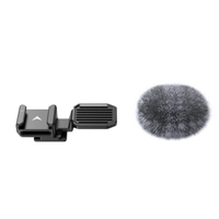 SmallRig Cold Shoe Adapter mit Windschutz 3526 für Sony ZV-E10 und ZV-1 