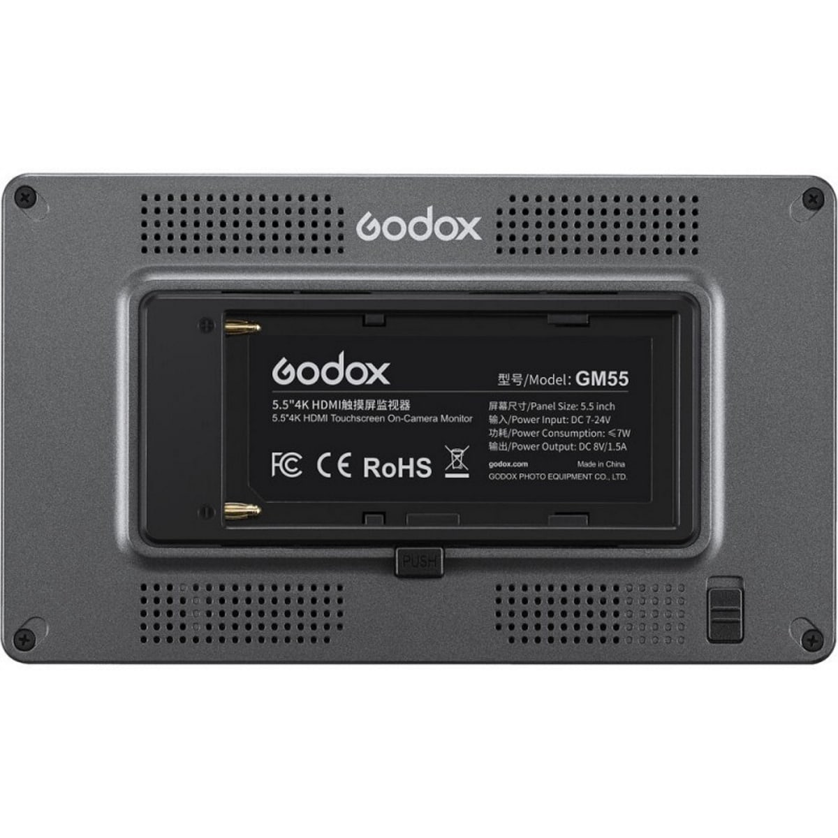 Godox GM55 5.5" 4K HDMI Touchscreen Monitor