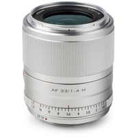 Viltrox 33mm F1.4 AF Fujifilm X-Mount silber