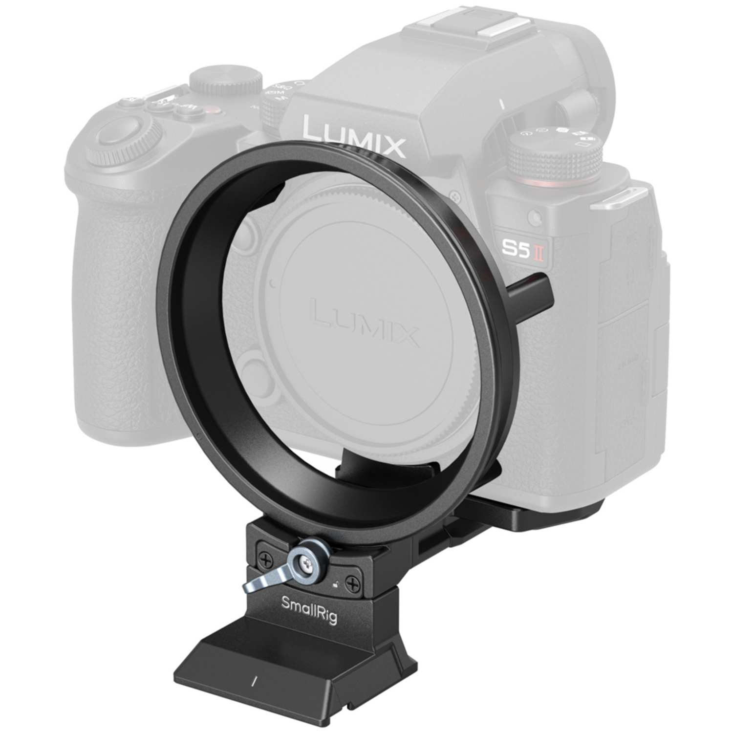 SmallRig Drehbares Horizontal-Vertikal-Montageplatten-Kit 4702 für Panasonic LUMIX DC-S5II, LUMIX DC-S5IIX und LUMIX DC-G9II