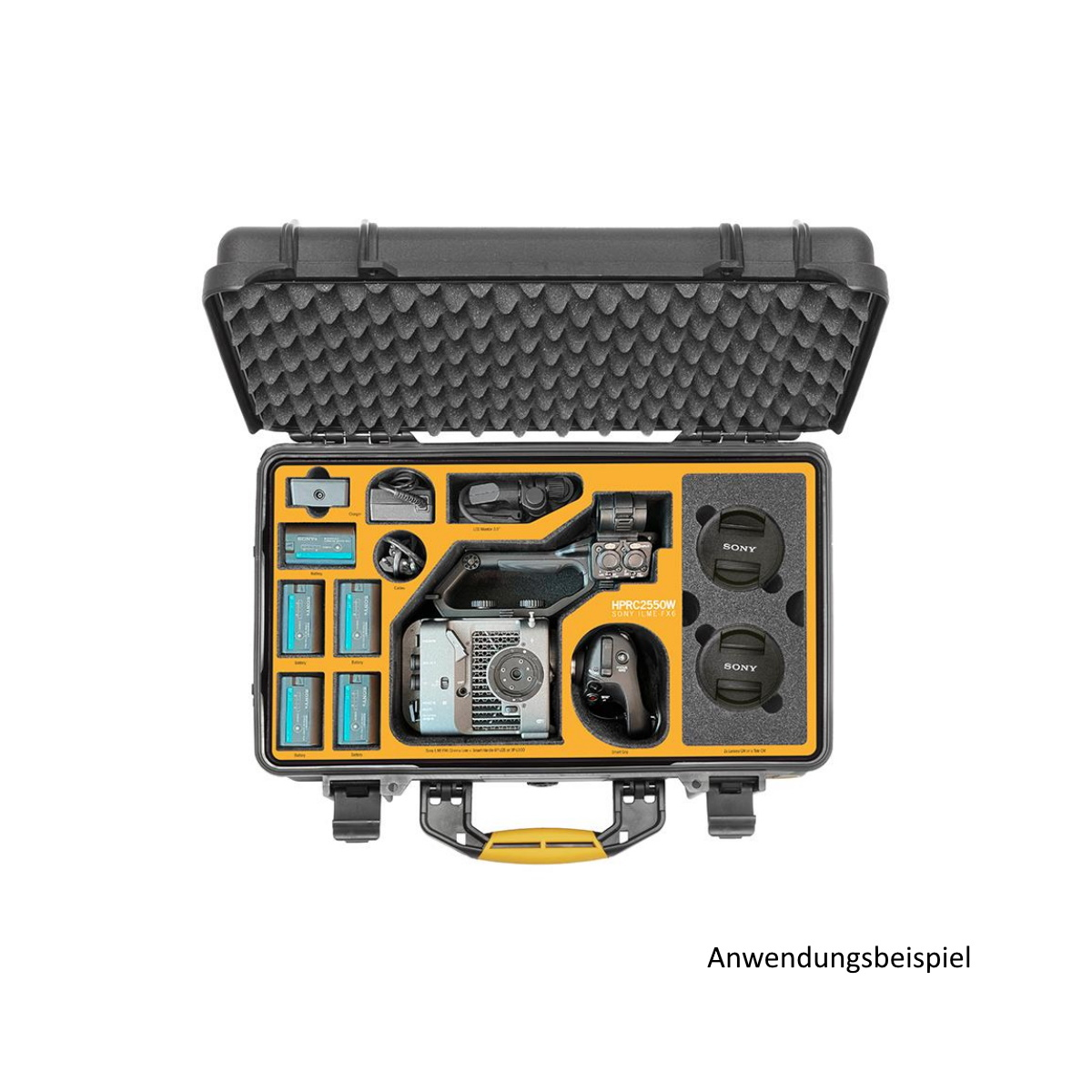 HPRC Koffer HPRC2550W für Sony ILME-FX6 Cinema Line 