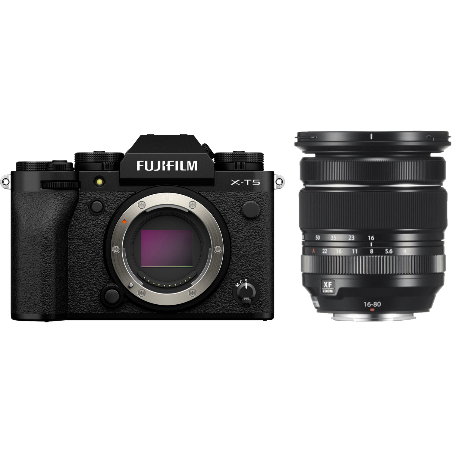 Fujifilm X-T5 mit FUJINON XF 16-80mm F4 R OIS WR