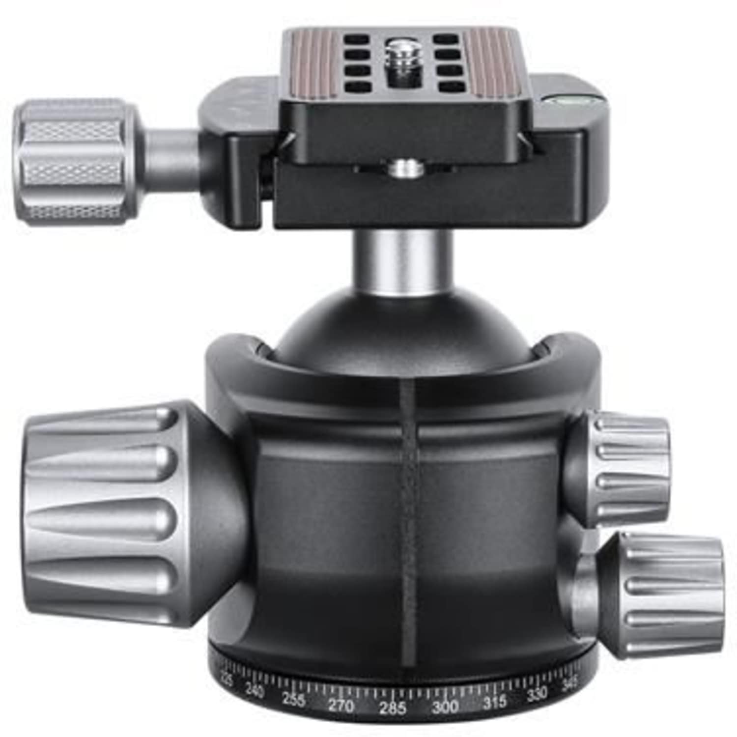 Leofoto Stativ-Kugelkopf + Schnellwechselplatte