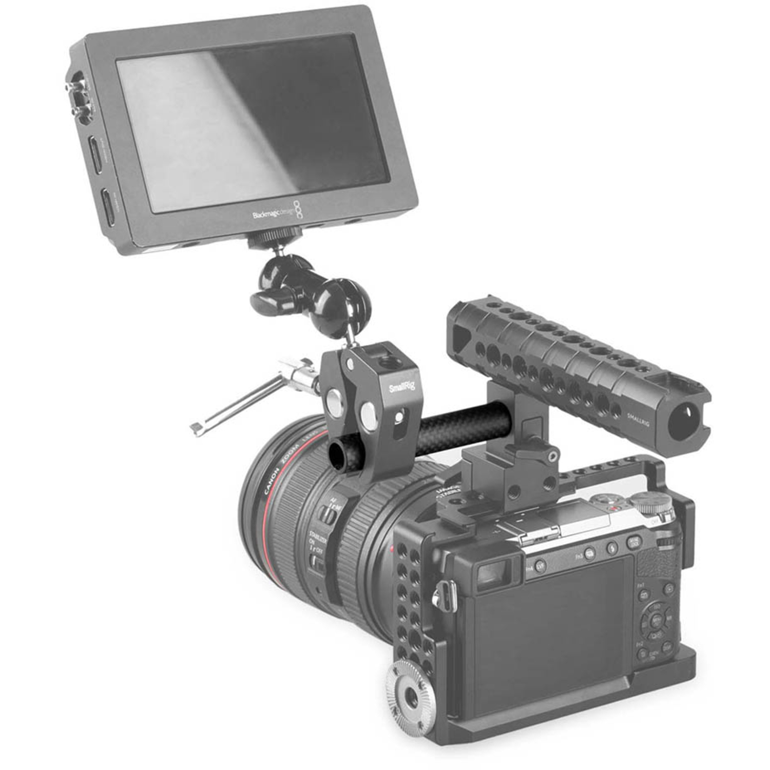 SmallRig 15mm Carbon Fiber Rod (4 ", Paar) 1871