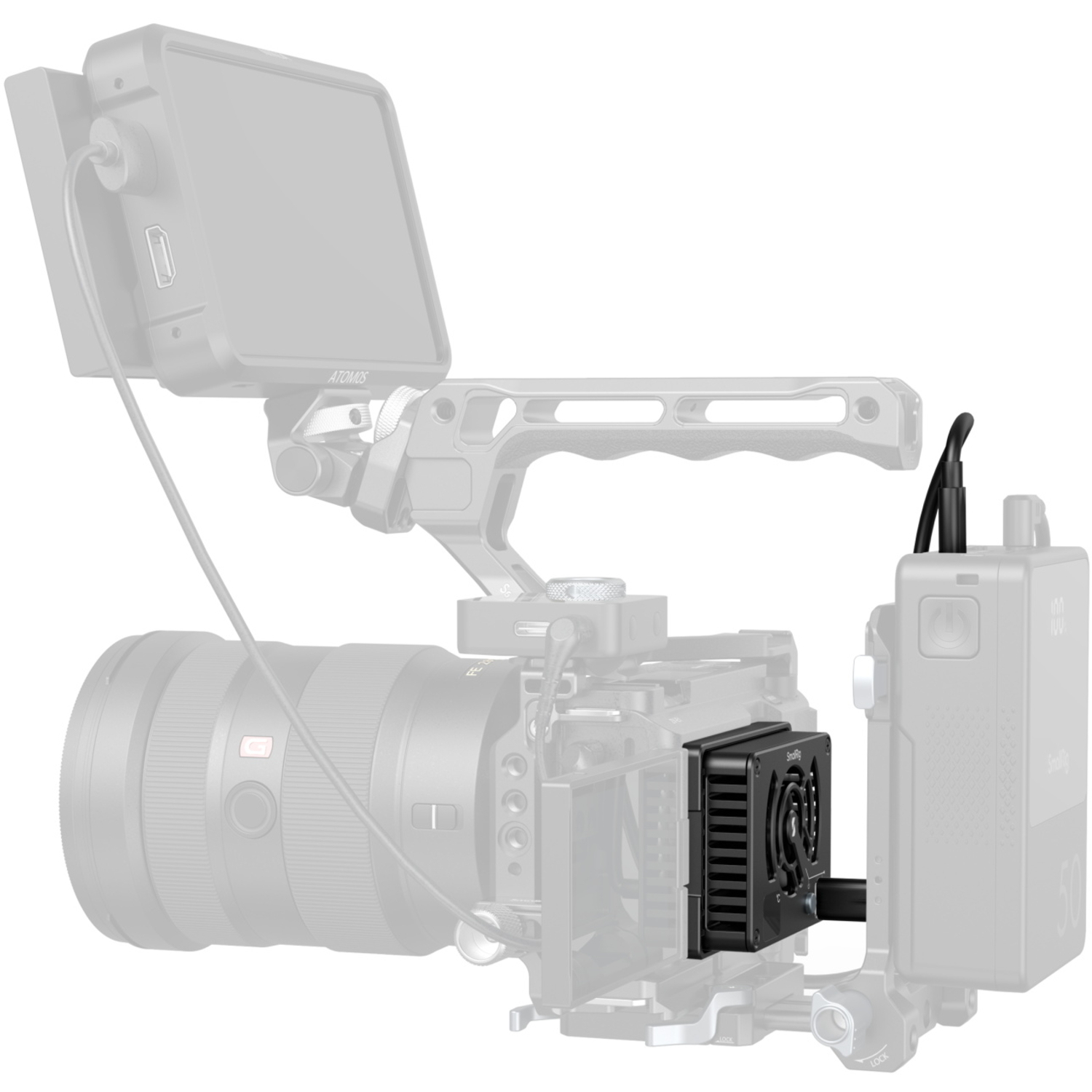 SmallRig 4815 Kühlsystem für Sony/Canon/Fujifilm Kameras