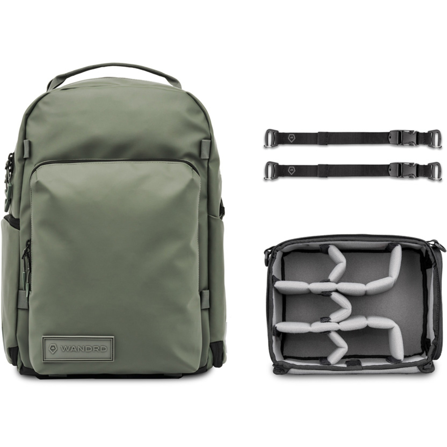 WANDRD Rucksack PRVKE 31 Pocket Photo Bundle Wasatch Green