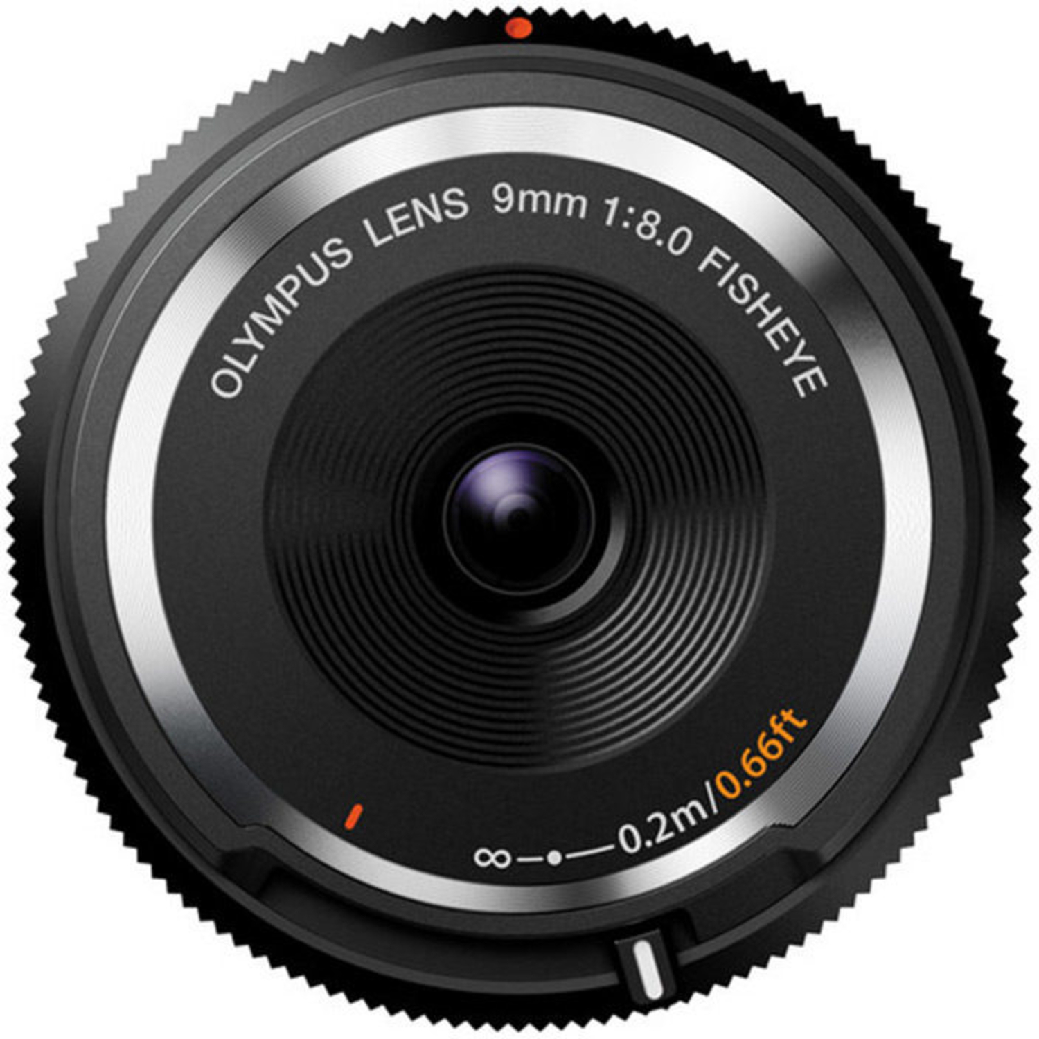 OM System Body Cap 9mm F8 Fisheye 