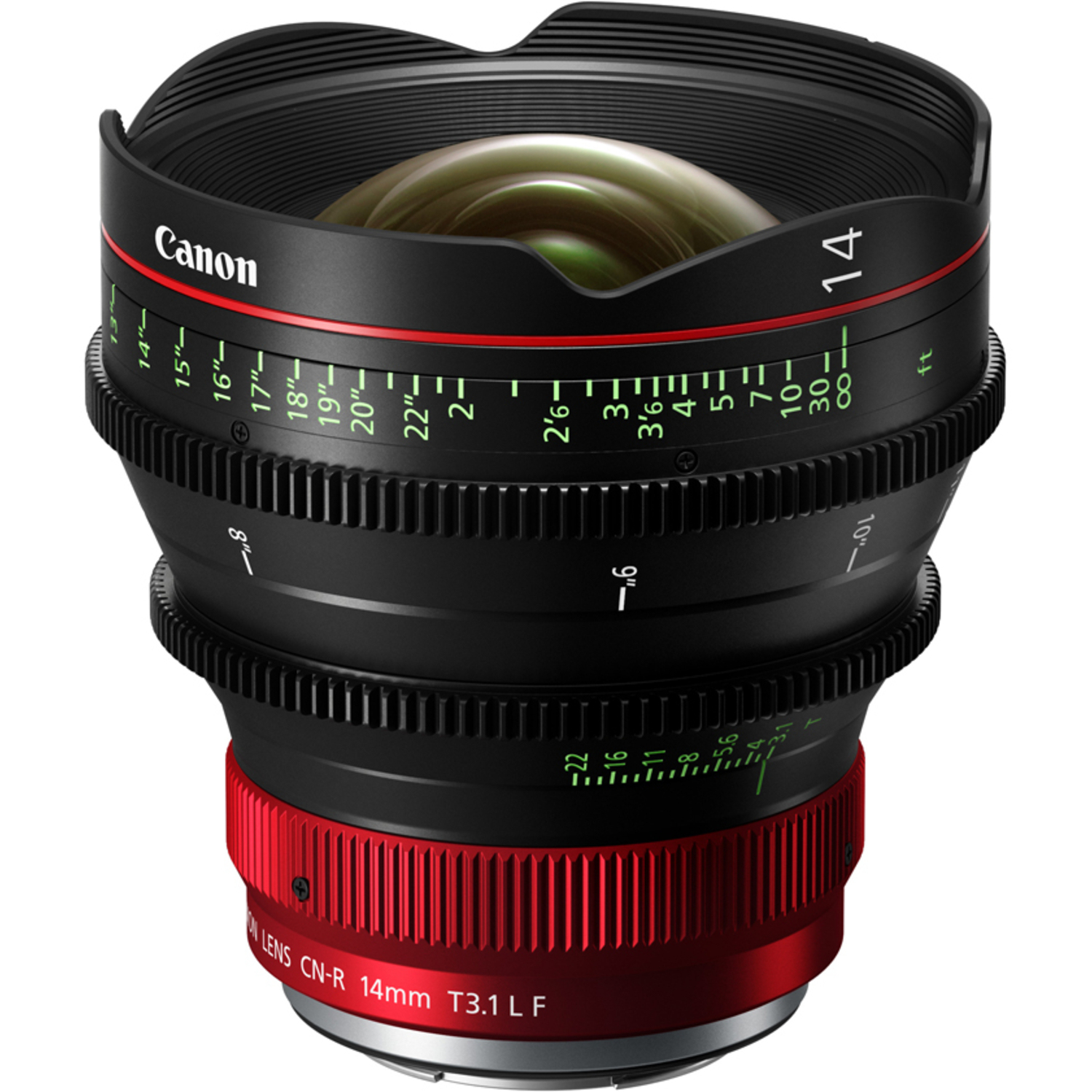 Canon CN-R 14mm T3.1 L F (Feet) RF Prime
