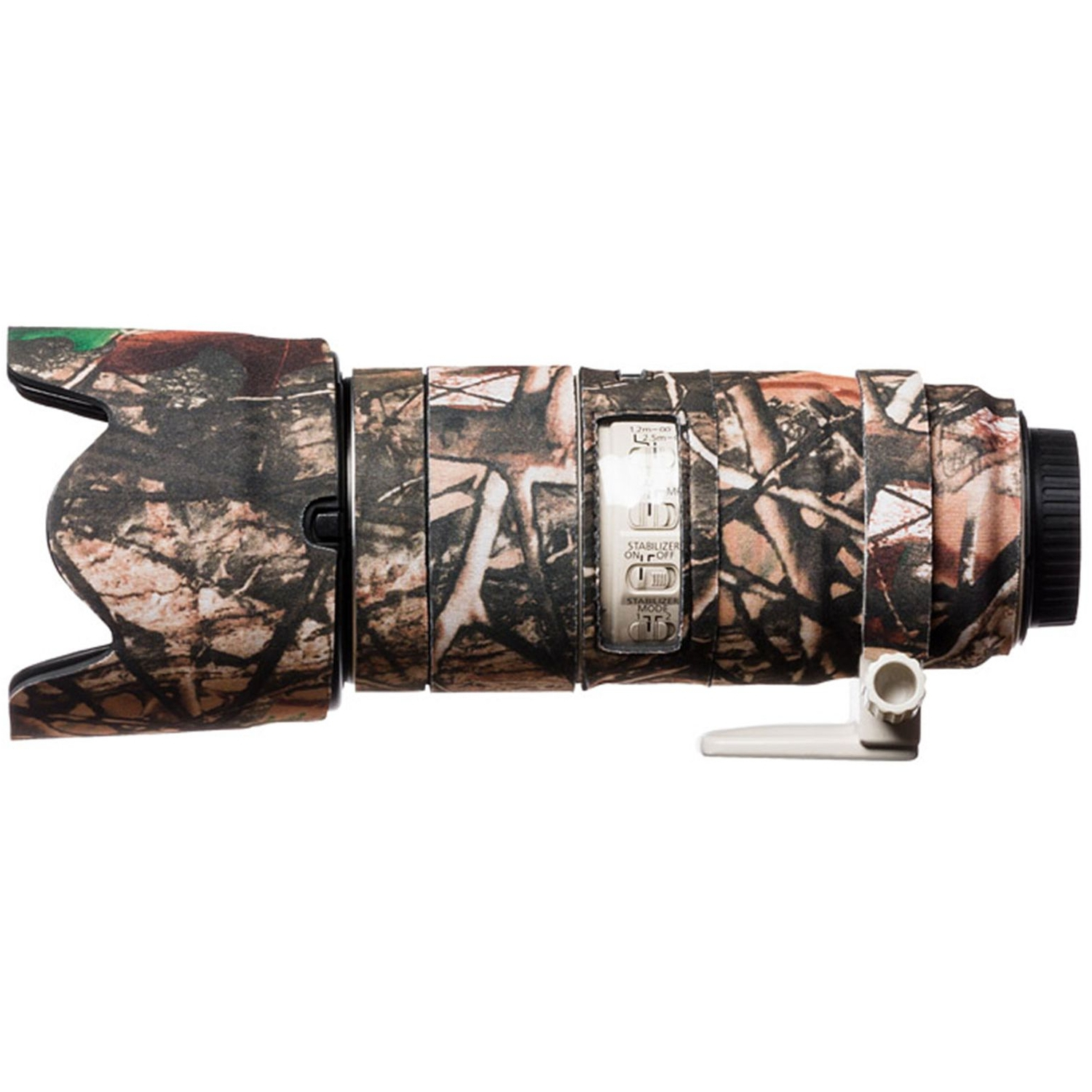 easyCover Lens Oak Objektivschutz für Canon EF 70-200mm f/2.8 IS II & III Wald Camouflage